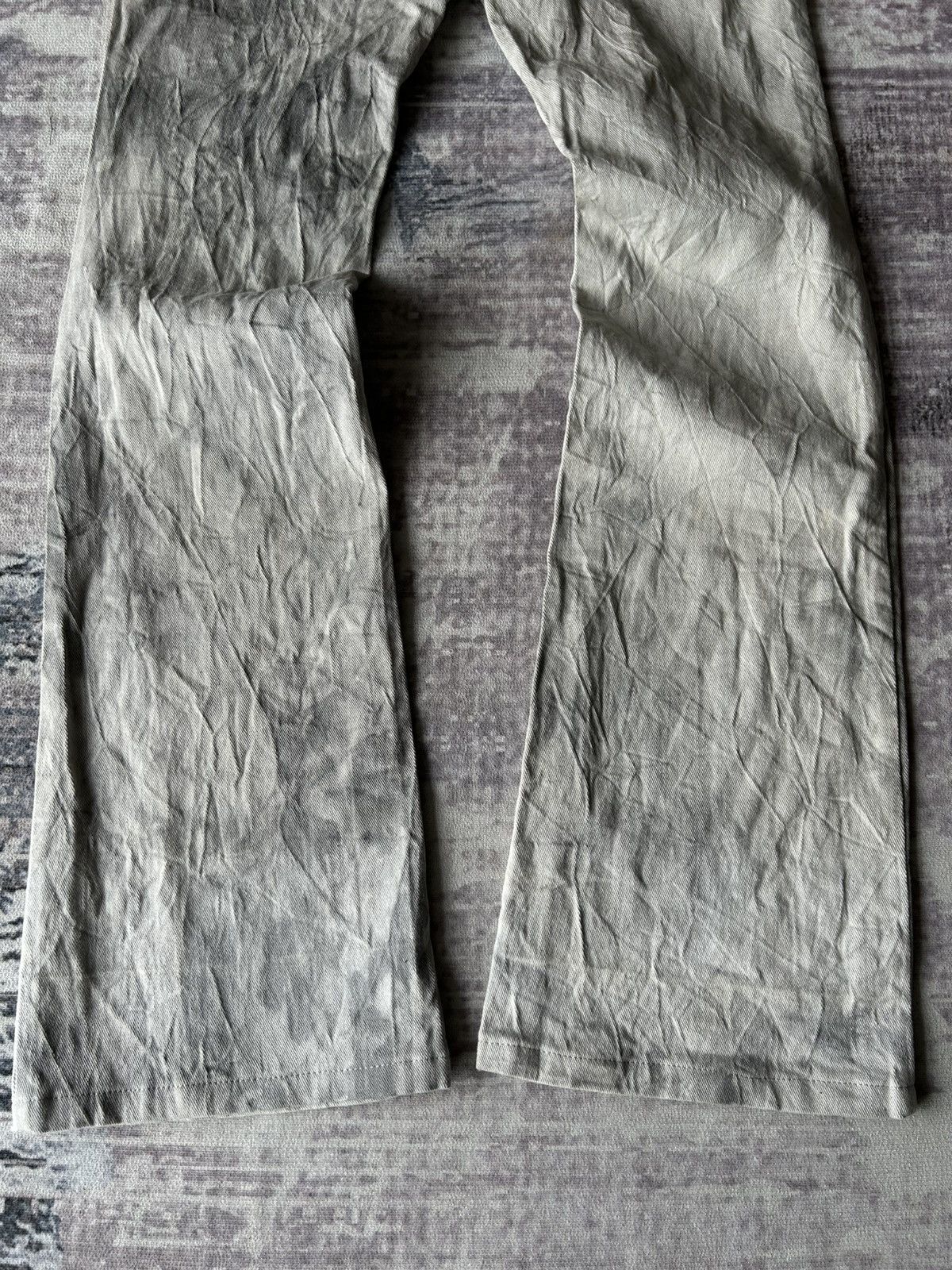 Tornado Mart Tornado Mart Punk Flared Wrinkled Pants Size US 30 / EU 46 - 7 Thumbnail