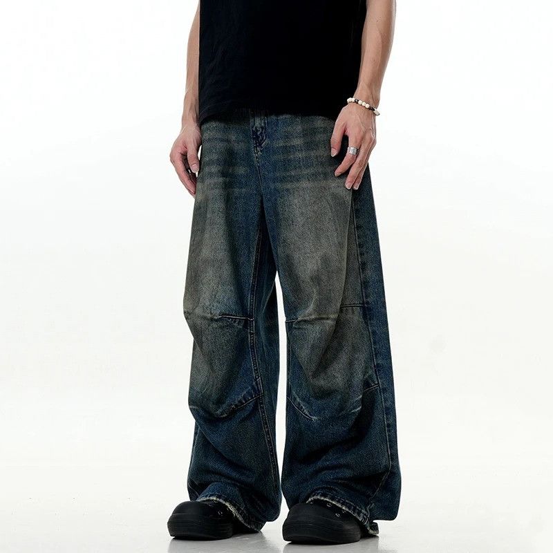Jean Jeans Wide Leg American Style Size US 33 - 5 Thumbnail
