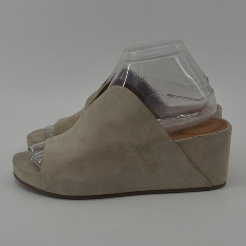 Gentle Souls Gentle Souls Gisele Women's Mule Leather Wedge Sandal US 8.5 Size US 8.5 / IT 38.5 - 11 Thumbnail