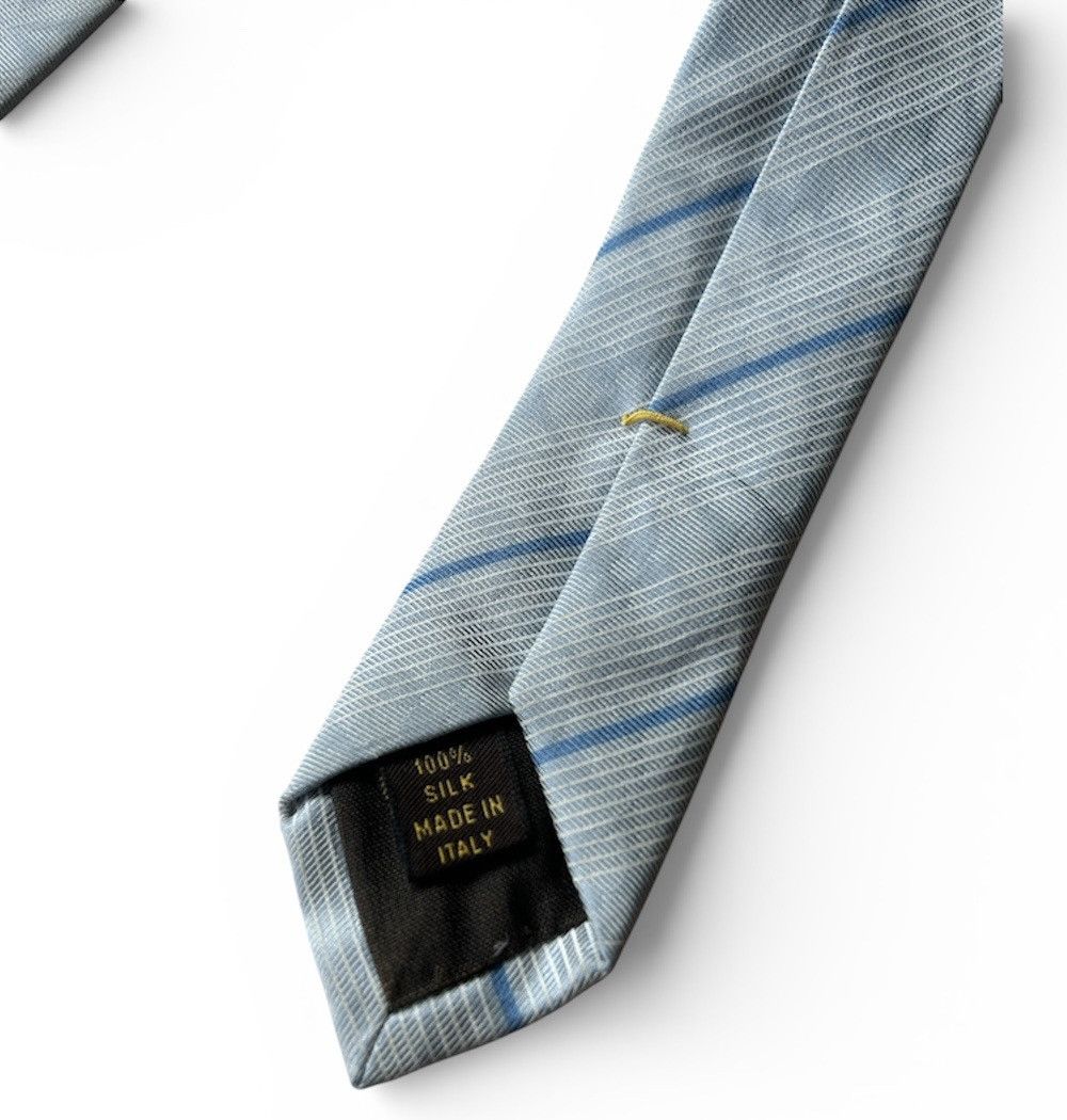 Louis Vuitton LV Monogram Striped Silk Neck Tie Size ONE SIZE - 4 Thumbnail
