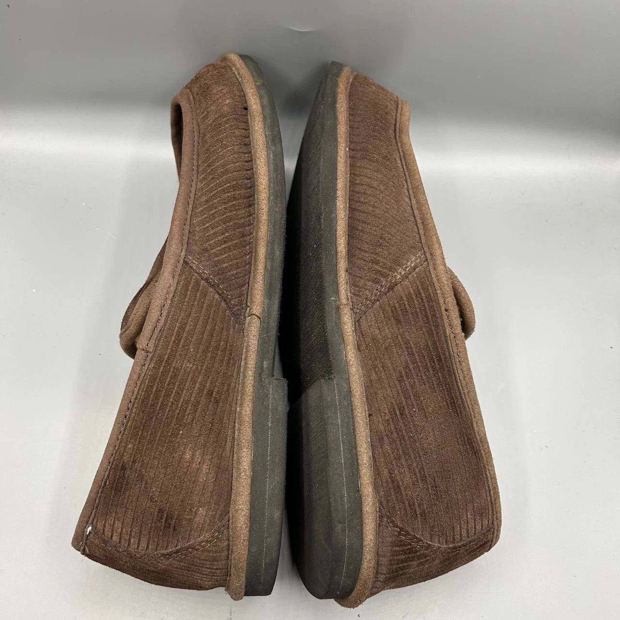 L.L. Bean L.L. Bean Slip On Loafers 11 Corduroy Slippers Fleece Lined Size US 11 / EU 44 - 8 Thumbnail