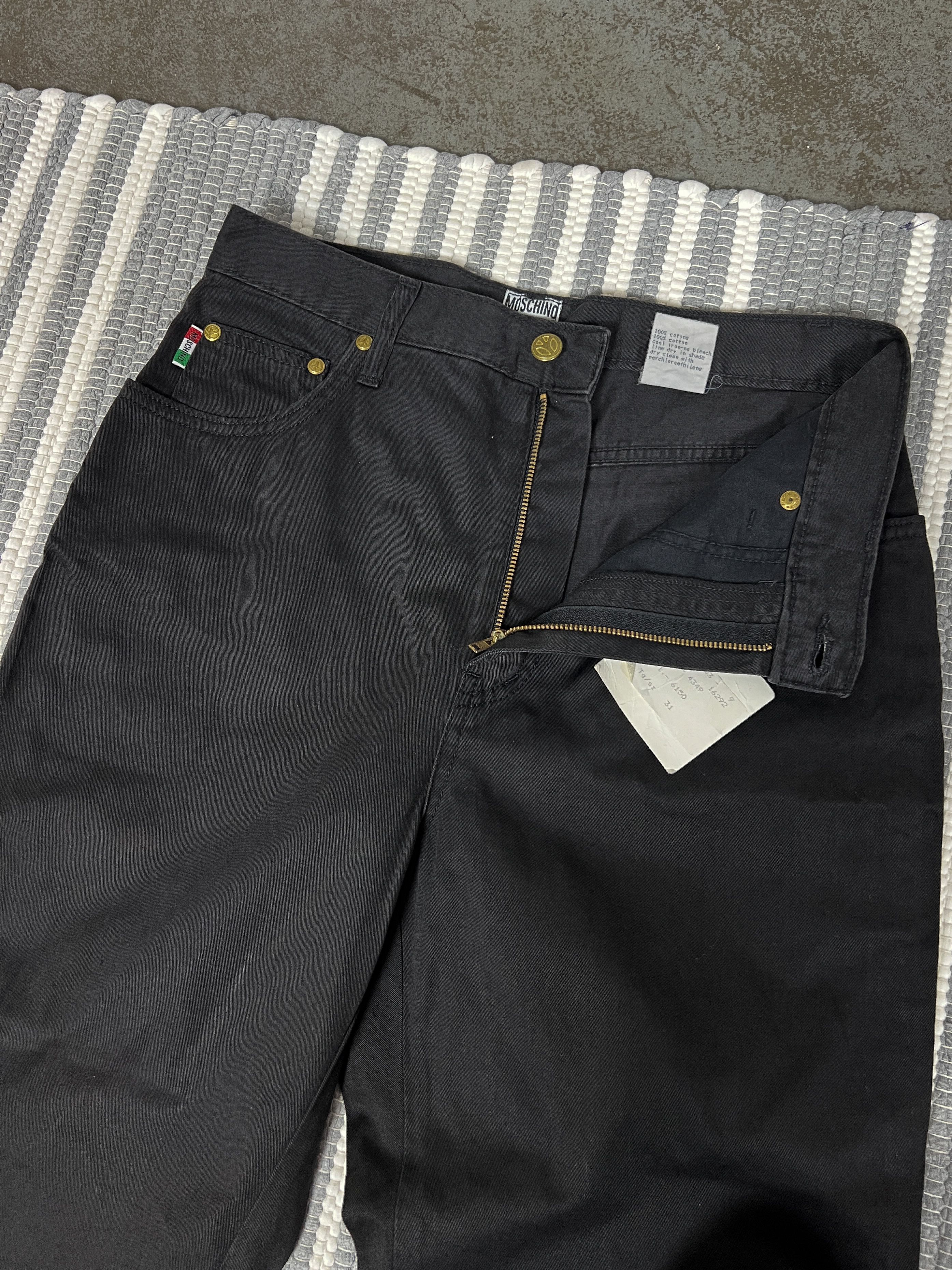 Moschino Vintage Y2K Moschino Denim Pants Jeans Size 28" / US 6 / IT 42 - 4 Thumbnail