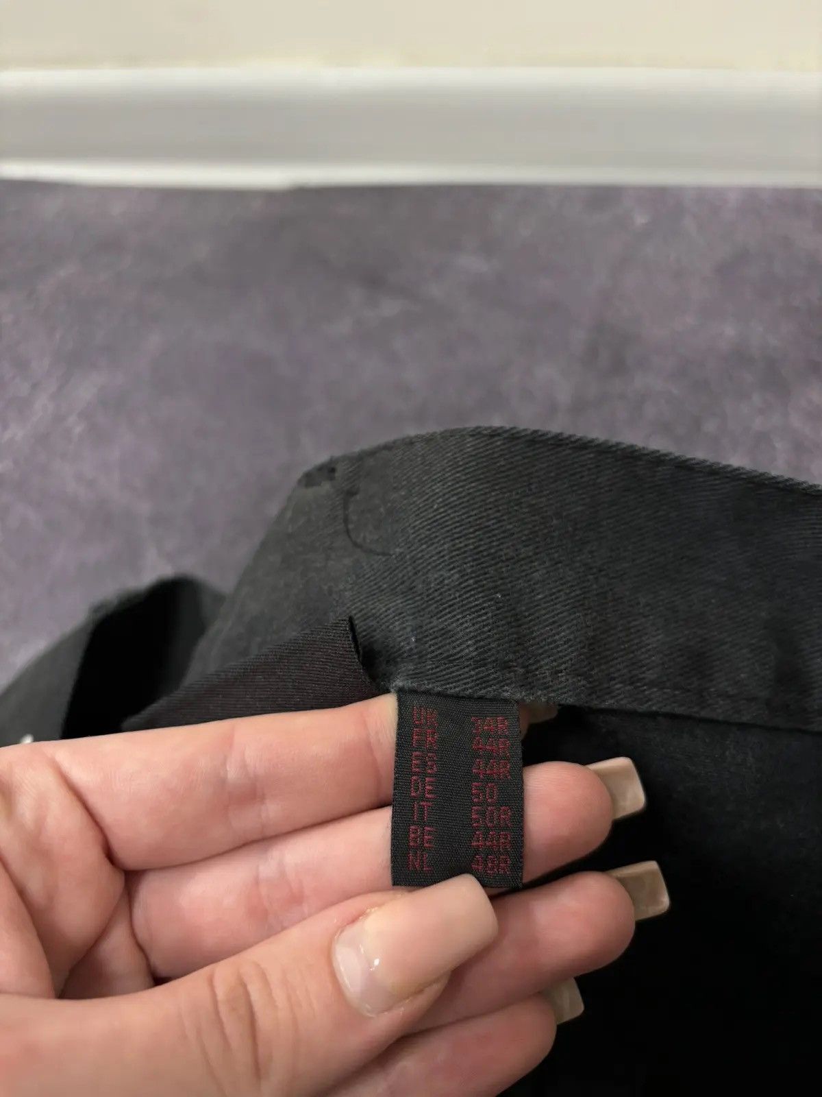 Dickies × Vintage Vintage 90s Dickies USA Black Work Hype Baggy Cargo Pants Size US 34 / EU 50 - 17 Thumbnail