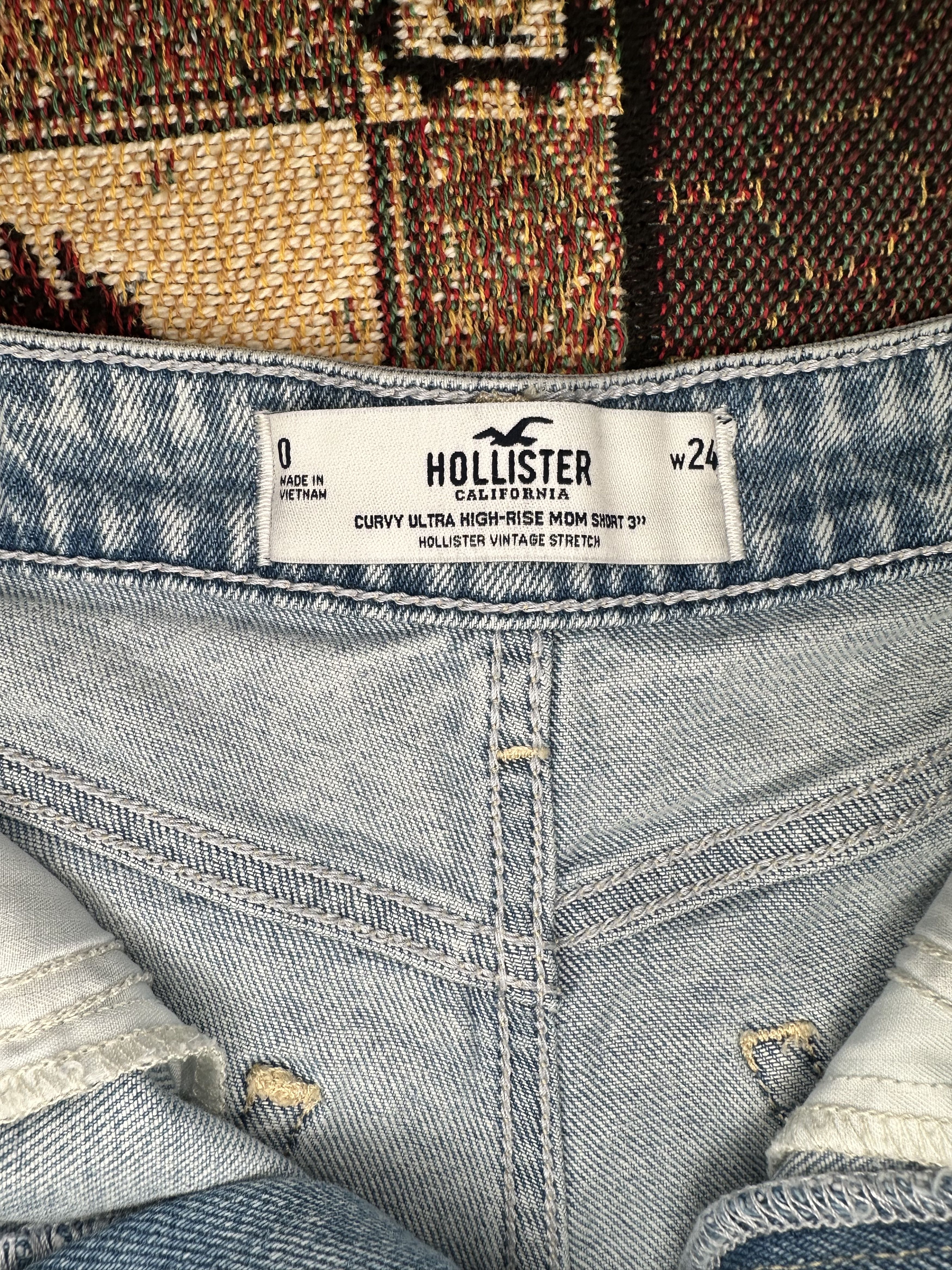 Hollister Hollister Curvy High Rise Mom Shorts Size 24" / US 00 / IT 34 - 4 Thumbnail