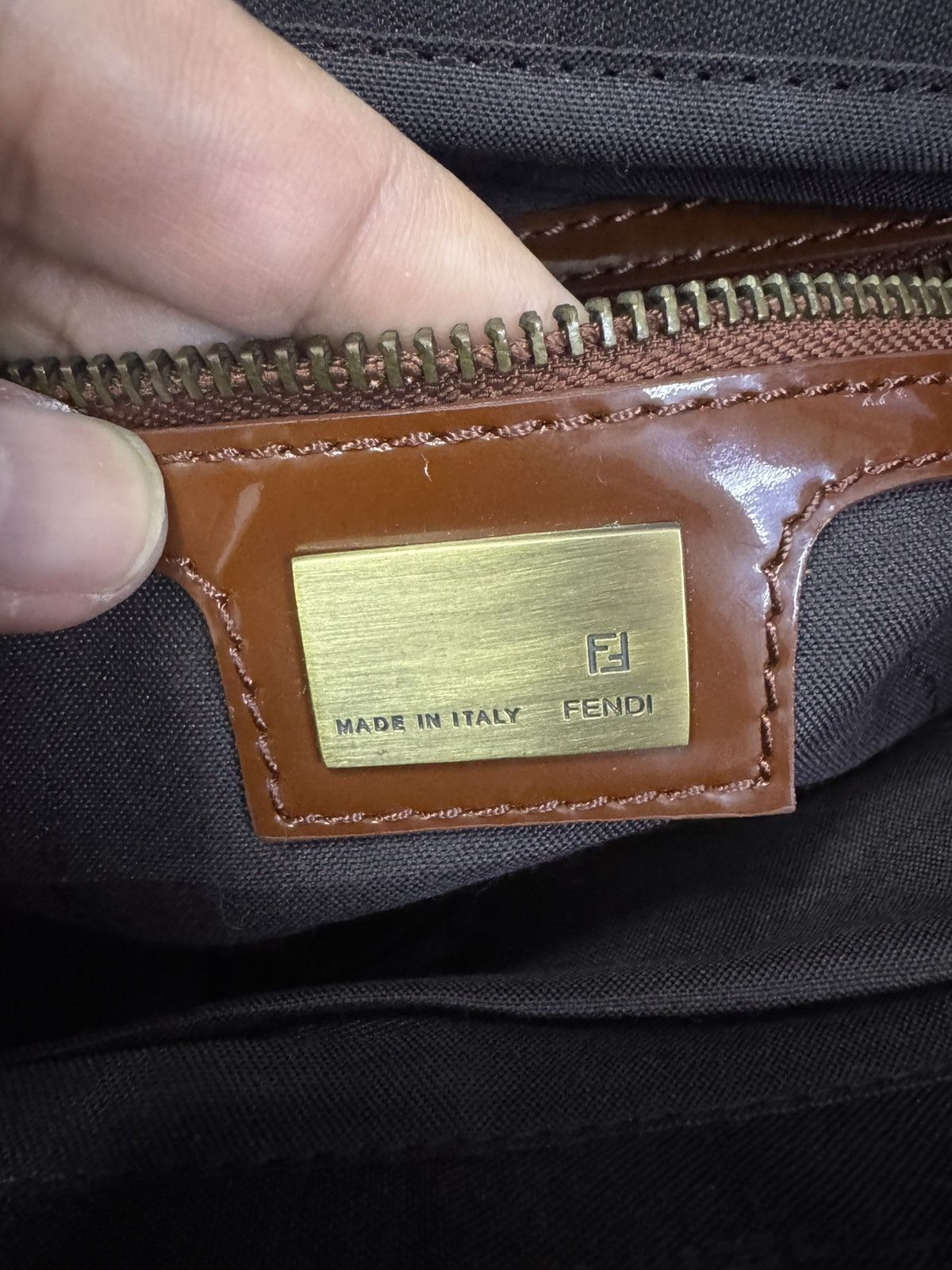 Fendi FENDI FULL MONOGRAM SHOULDER BAG Size ONE SIZE - 7 Thumbnail