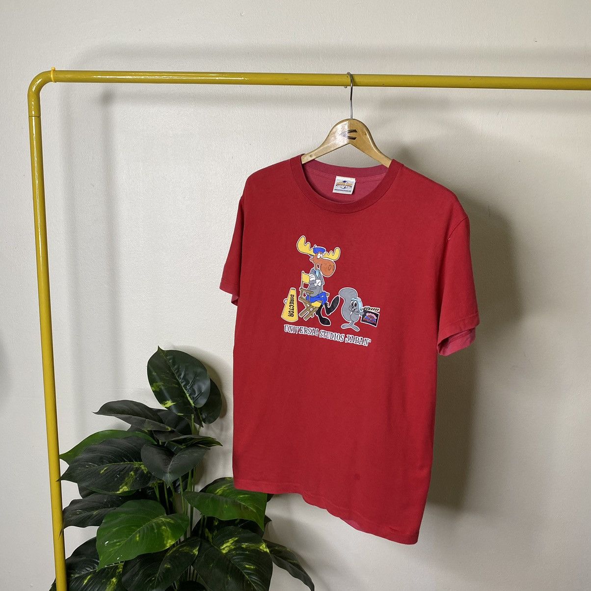 Universal Studios × Vintage Vintage 2000s The Adventures of Rocky and Bullwinkle Promo T Size US M / EU 48-50 / 2 - 1 Thumbnail
