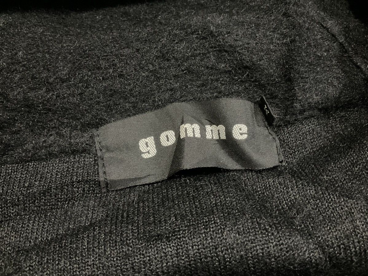 Japanese Brand × Yohji Yamamoto × gomme 🔥Gomme Homme Wool Asymmetric Diagonal Zipper Ninja Hoodie Size US L / EU 52-54 / 3 - 16 Thumbnail