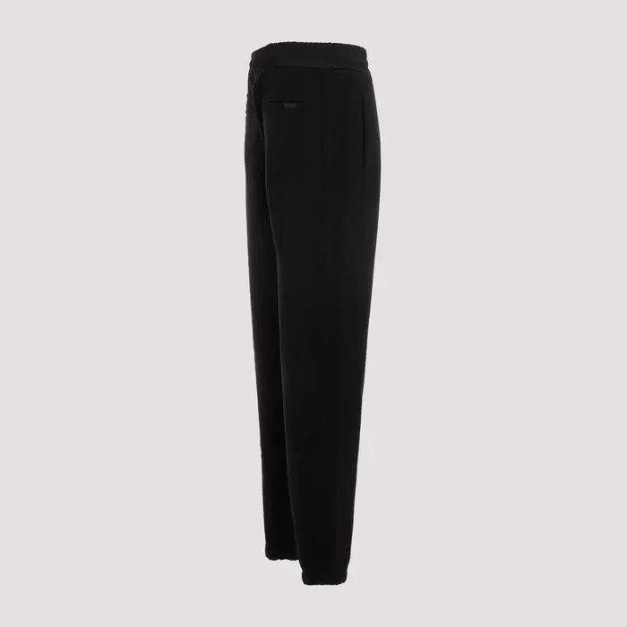 Saint Laurent Paris oc11z0126 778059 Sweatpants & Joggers in Fleece in Black Size US 38 / EU 54 - 3 Thumbnail