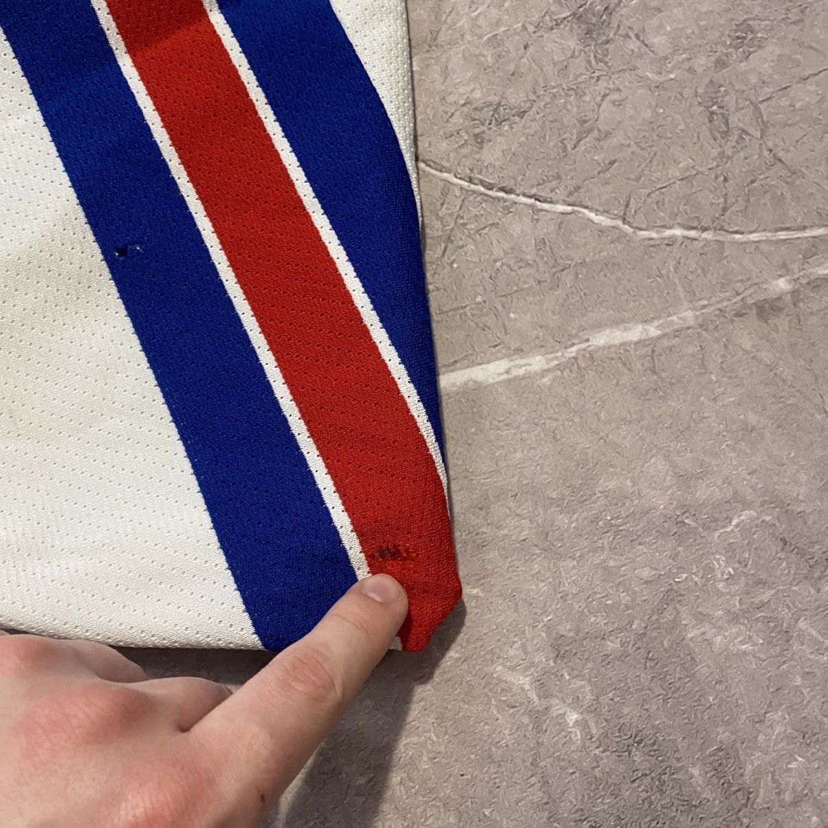NHL × Vintage VINTAGE NEW YORK YANKEES RANGERS NHL HOCKEY JERSEY CCM 90s Size US XL / EU 56 / 4 - 10 Thumbnail