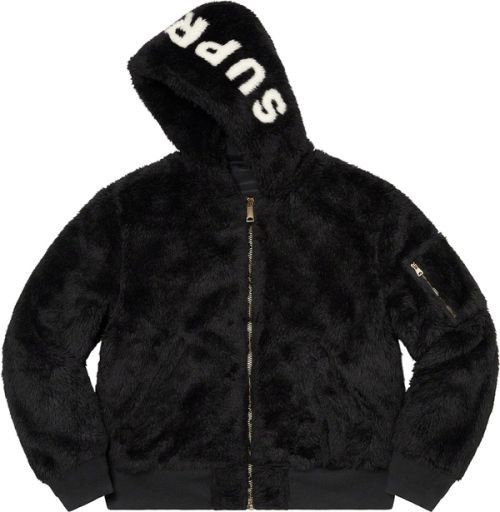 Supreme Supreme Faux Fur Reversible MA-1 Jacket | Grailed