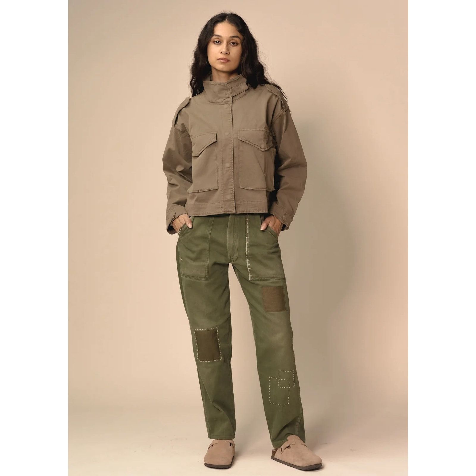 Edwin $220 New Edwin Lennox Cargo Jacket - Surplus Green - XS Size XS / US 0-2 / IT 36-38 - 3 Thumbnail