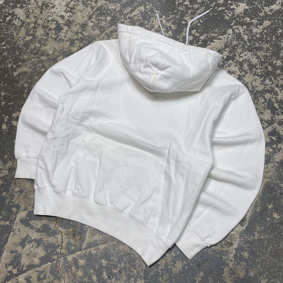 Russell Athletic × Vintage Vintage Russell Athletic White Blank Boxy Hoodie USA Size US M / EU 48-50 / 2 - 8 Thumbnail
