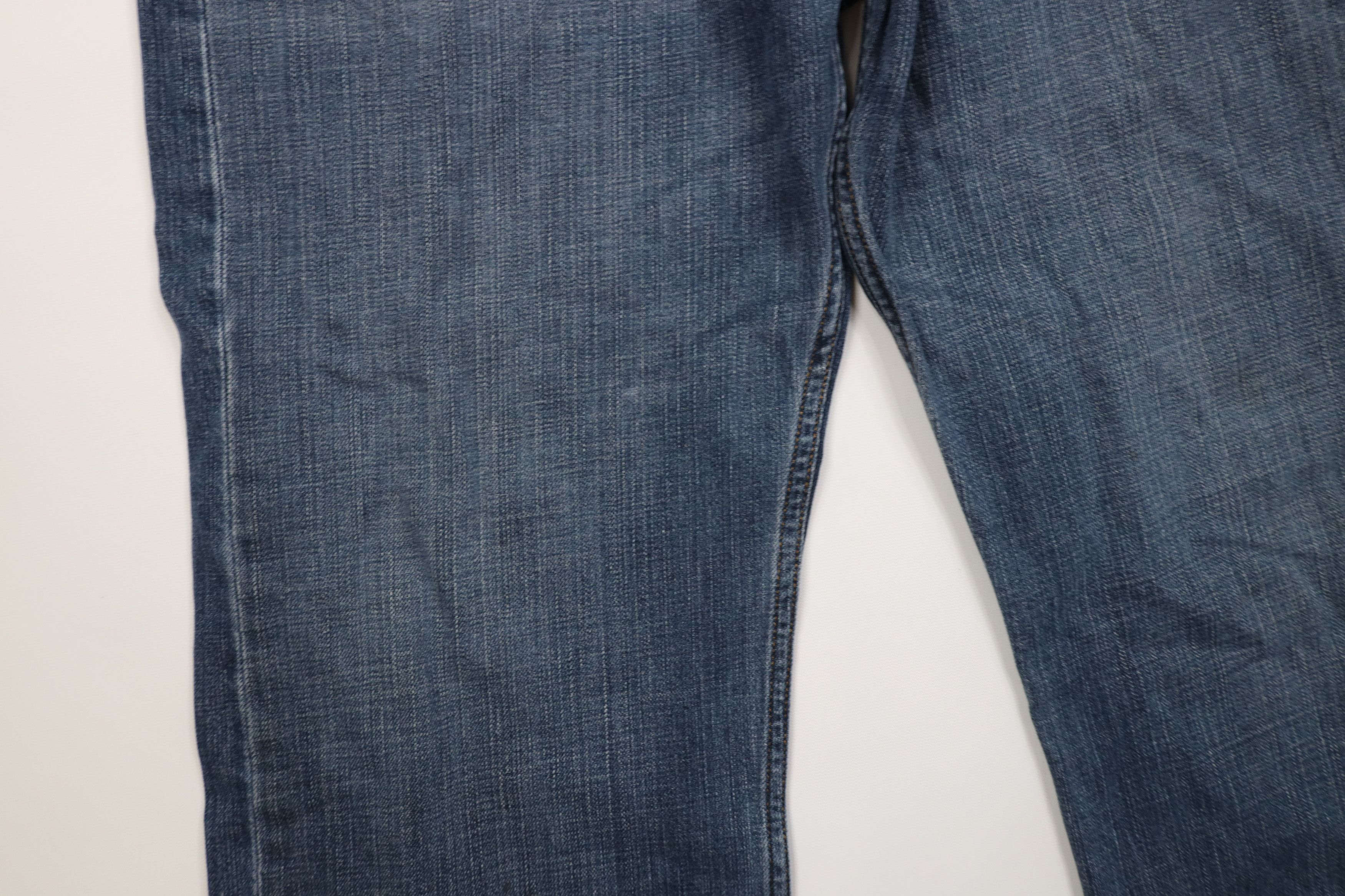 Levi's Vintage Y2K Levis 569 Straight Wide Leg Denim Jeans Blue Size US 36 / EU 52 - 5 Thumbnail