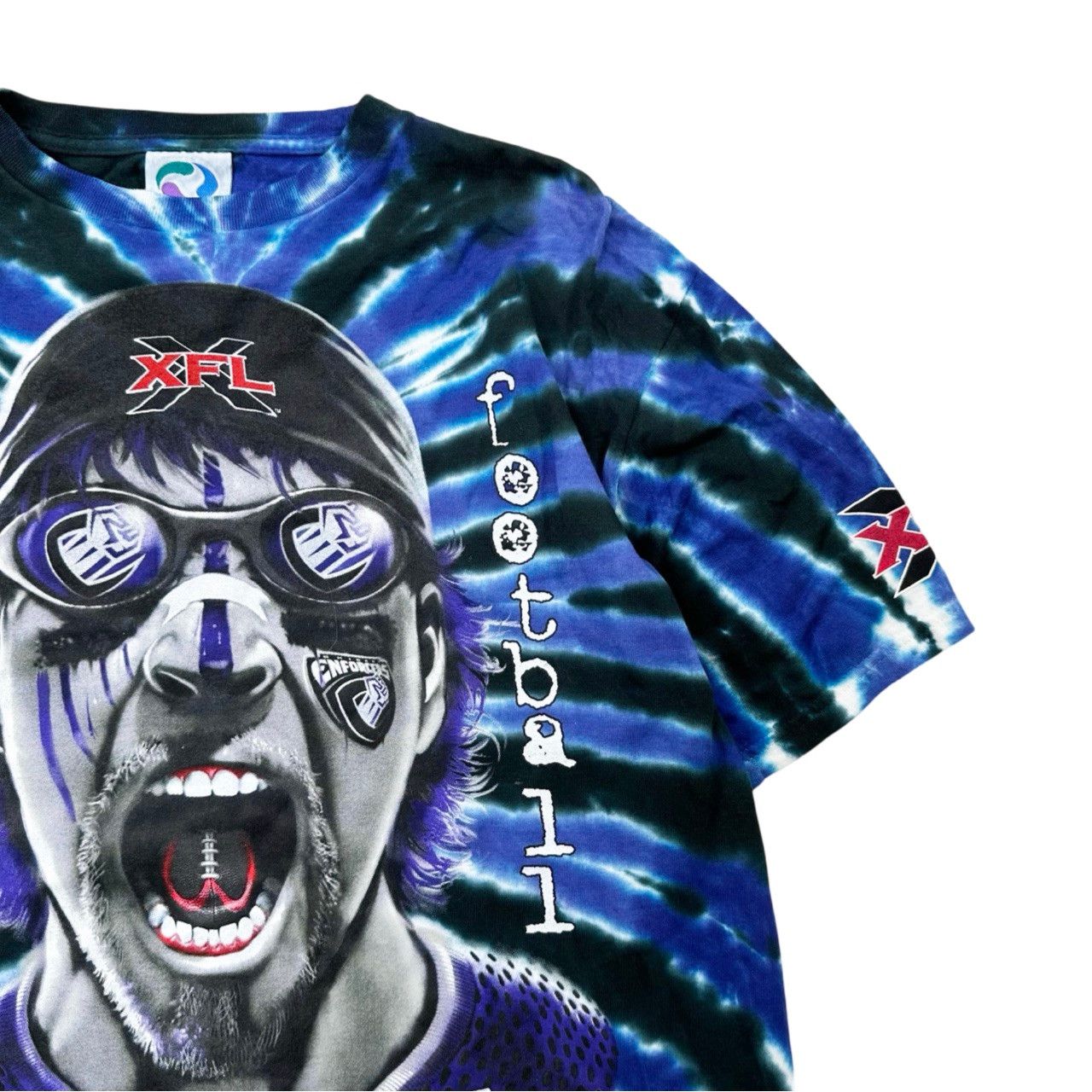 Vintage Vintage Rare Liquid Blue XFL Chicago Enforcers All Over Size US M / EU 48-50 / 2 - 4 Thumbnail