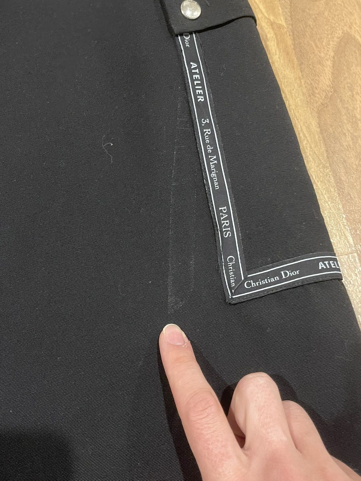 Dior 1/1 SAMPLE! Dior Homme atelier pants kva hedi slimane Size US 34 / EU 50 - 4 Thumbnail
