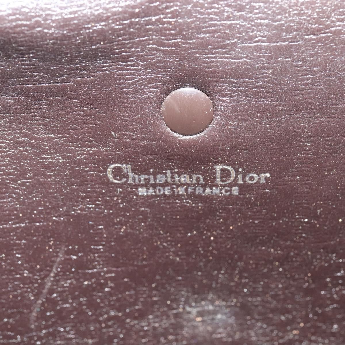 Dior DIOR Trotter Canvas Shoulder Bag Brown Gold Size ONE SIZE - 11 Thumbnail