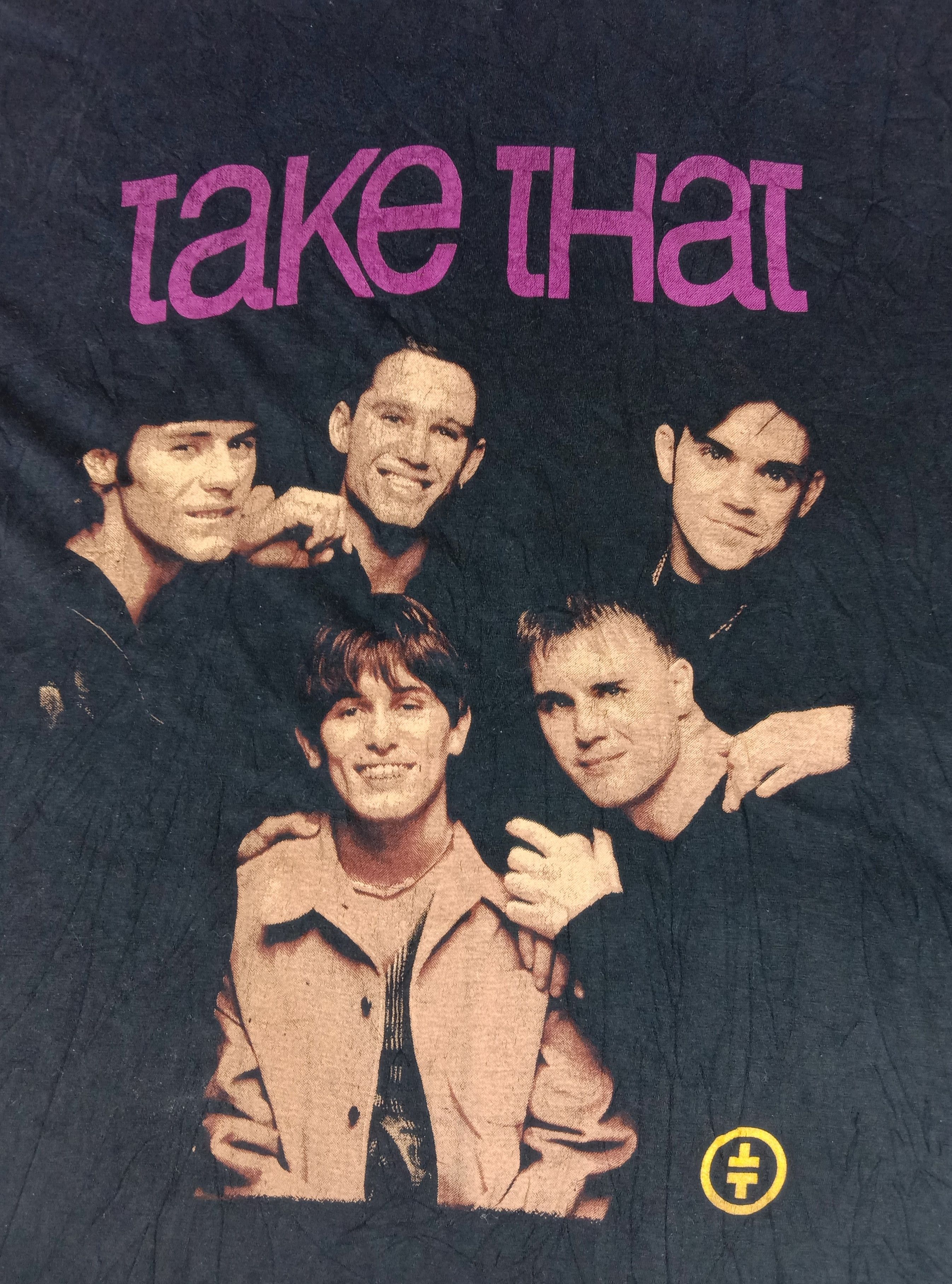 Band Tees Vintage Take That Band Over Printed T Shirt Size US XL / EU 56 / 4 - 2 Thumbnail