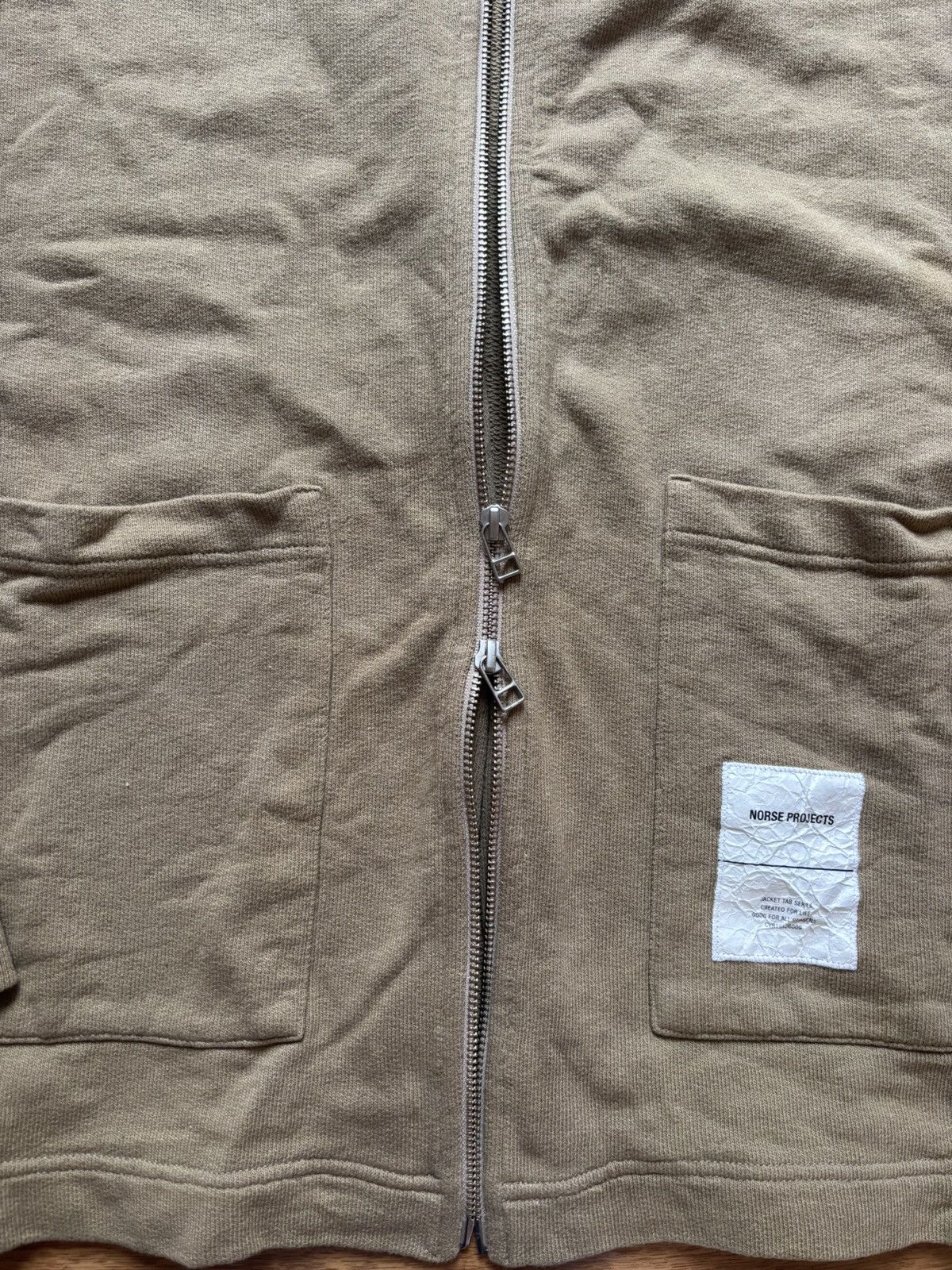 Norse Projects Norse Projects Fraser Tab Series Sweat Jacket Cardigan XL Size US XL / EU 56 / 4 - 3 Thumbnail
