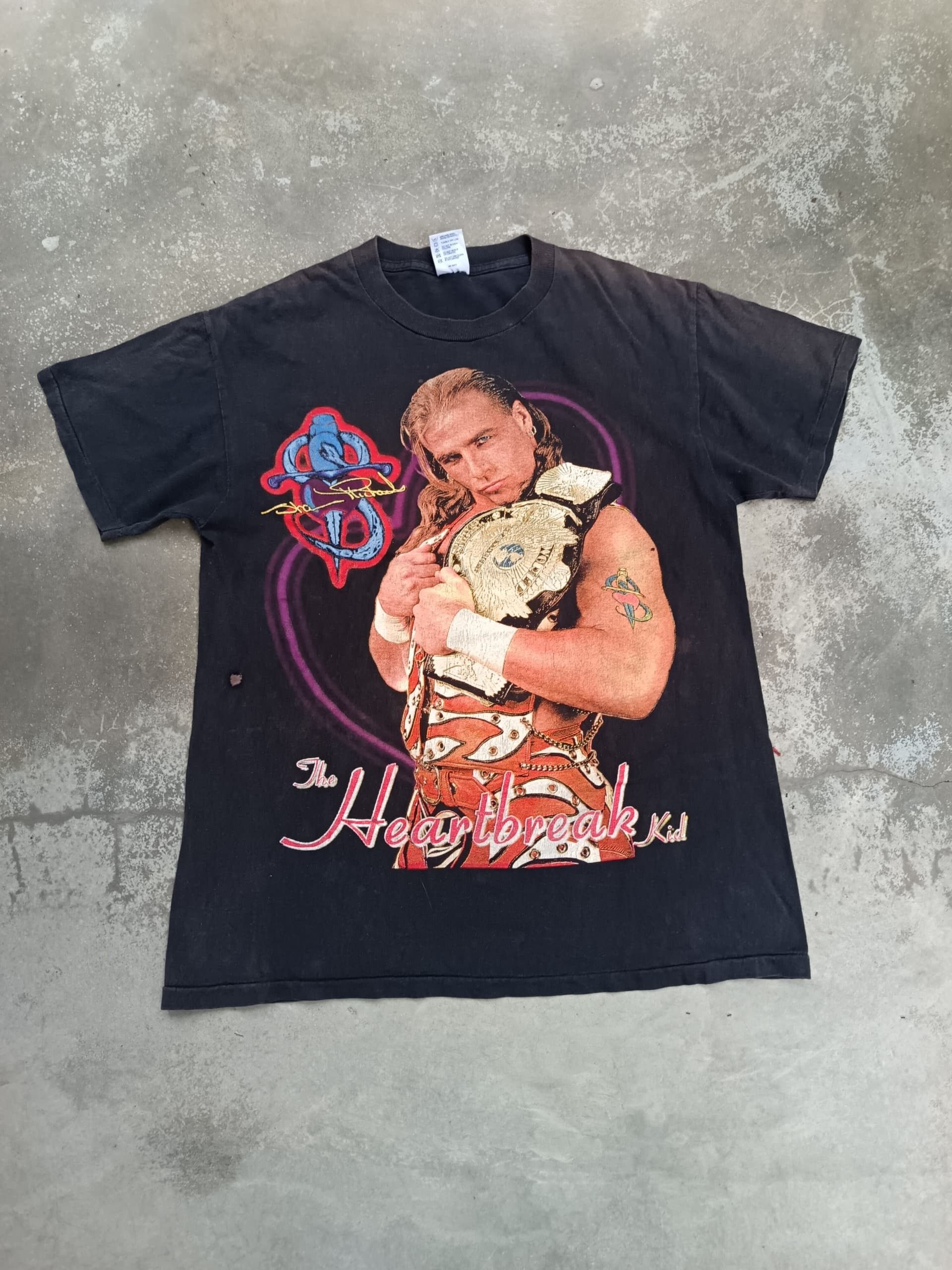 Vintage WWF Shawn Michaels wrestler mania xll 1996 tshirt