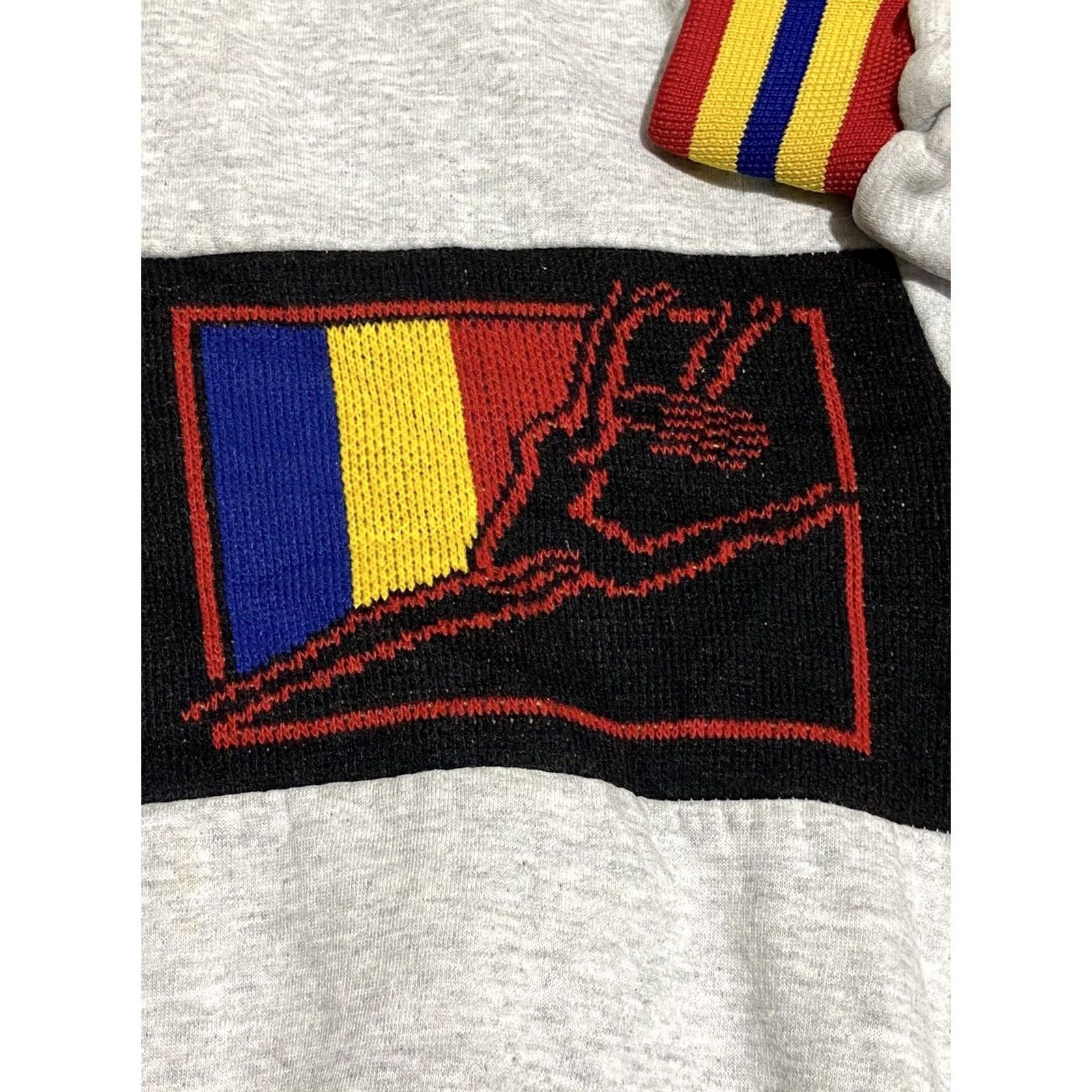 DANCER Crewneck National Dance Team Championship Sweater Pull Over Color Gray Size M Size M / US 6-8 / IT 42-44 - 3 Thumbnail