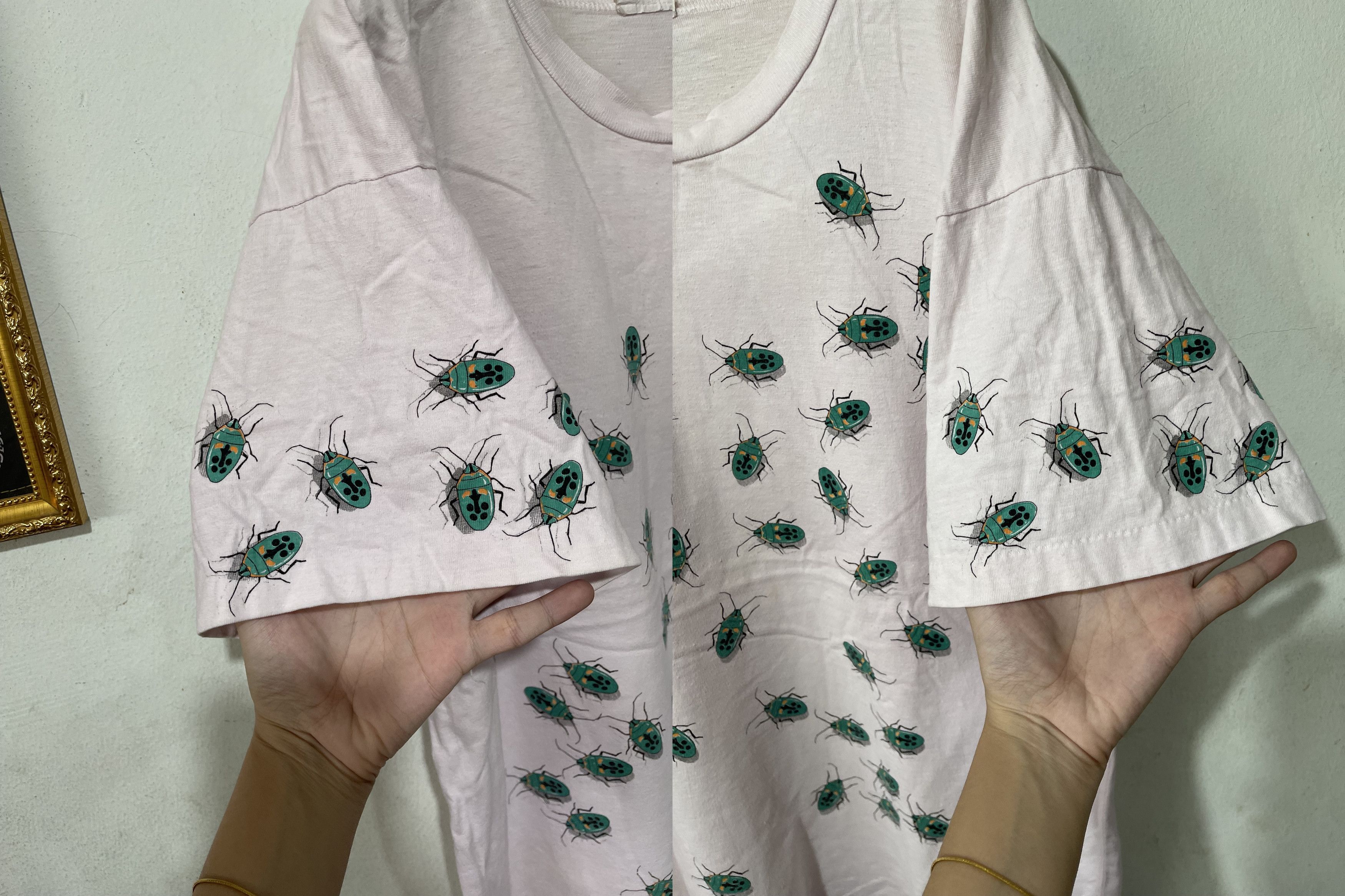 Vintage Vintage 90s Insect Shirt Size US M / EU 48-50 / 2 - 6 Thumbnail