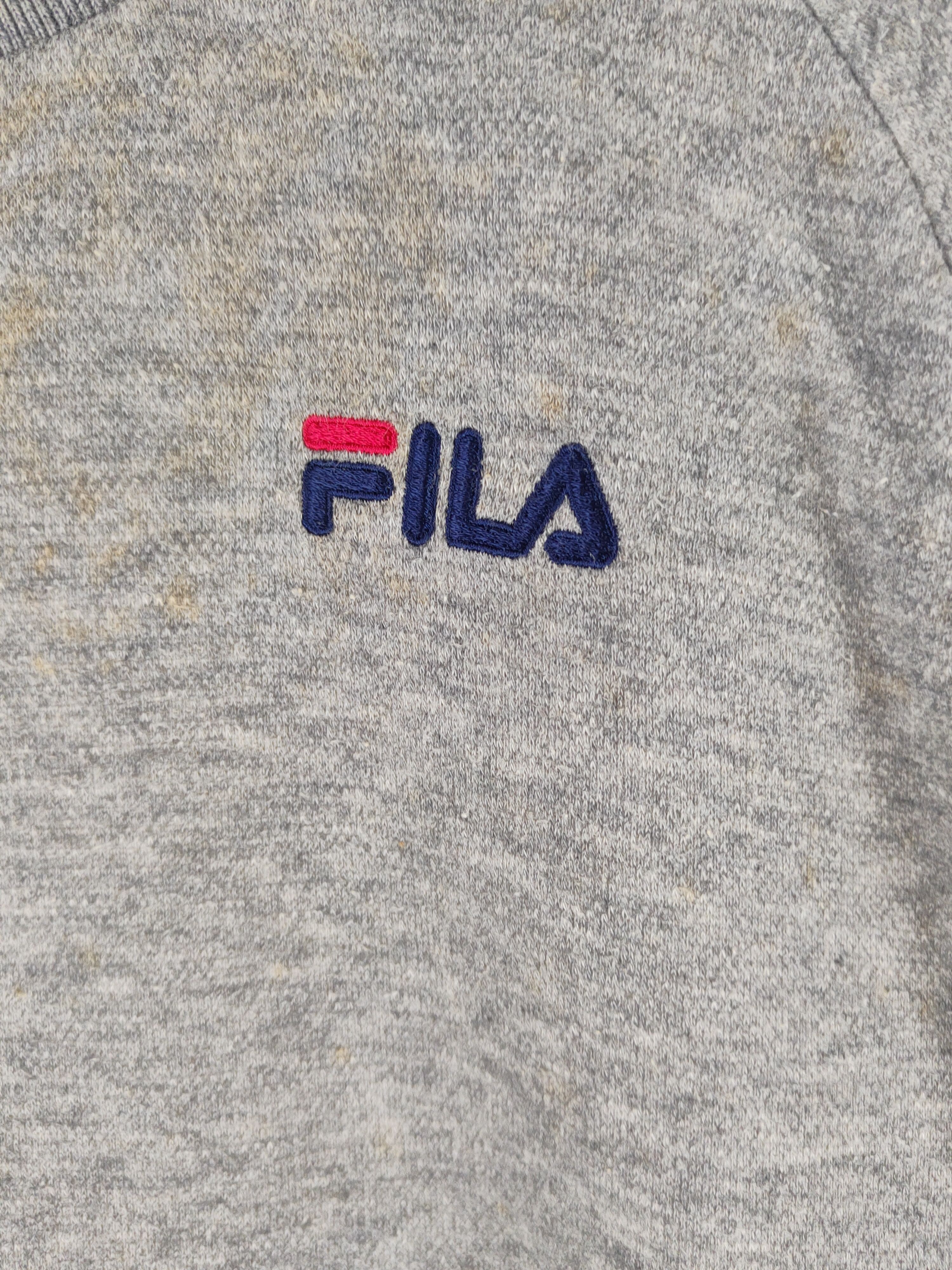 Fila DL Fila Gray Sweatshirts #2724 Size US M / EU 48-50 / 2 - 3 Thumbnail