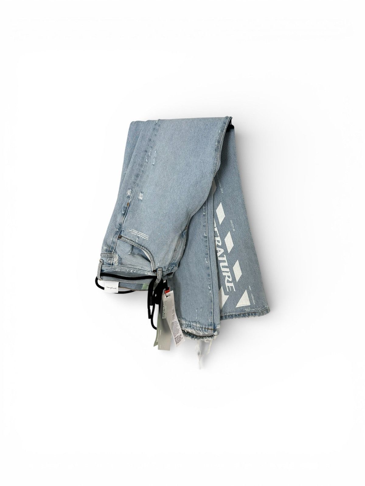 Off-White OFF-WHITE “Temperature” Denim Jeans Size US 31 - 5 Thumbnail