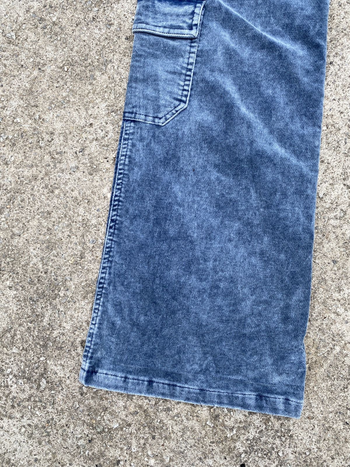 Japanese Brand × Otto 1990s - Otto Velvet Multipocket Flare Pant Size 28" / US 6 / IT 42 - 9 Thumbnail