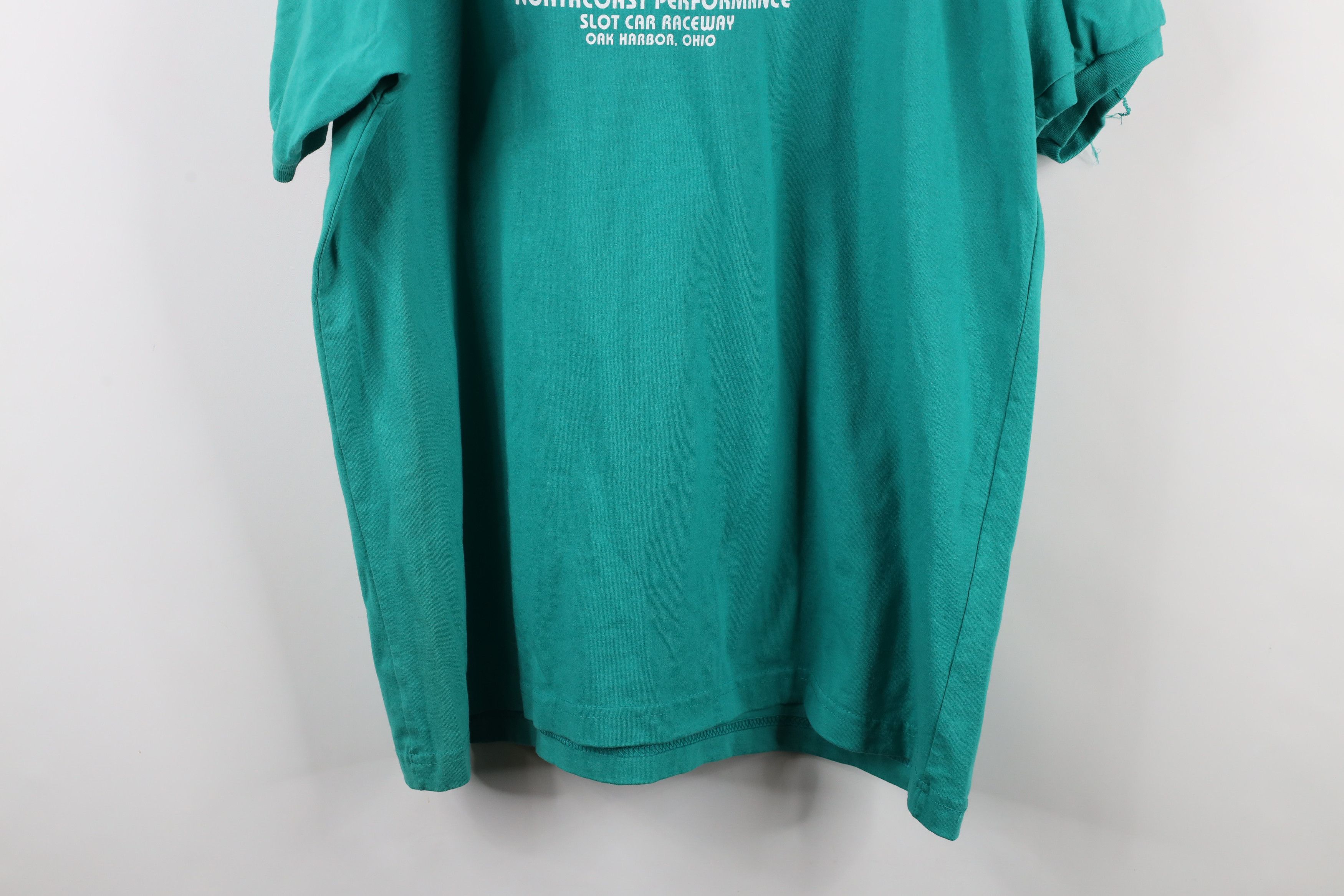 Vintage Vintage 90s Coast Performance Slot Car Raceway Polo Teal USA Size US XL / EU 56 / 4 - 14 Thumbnail
