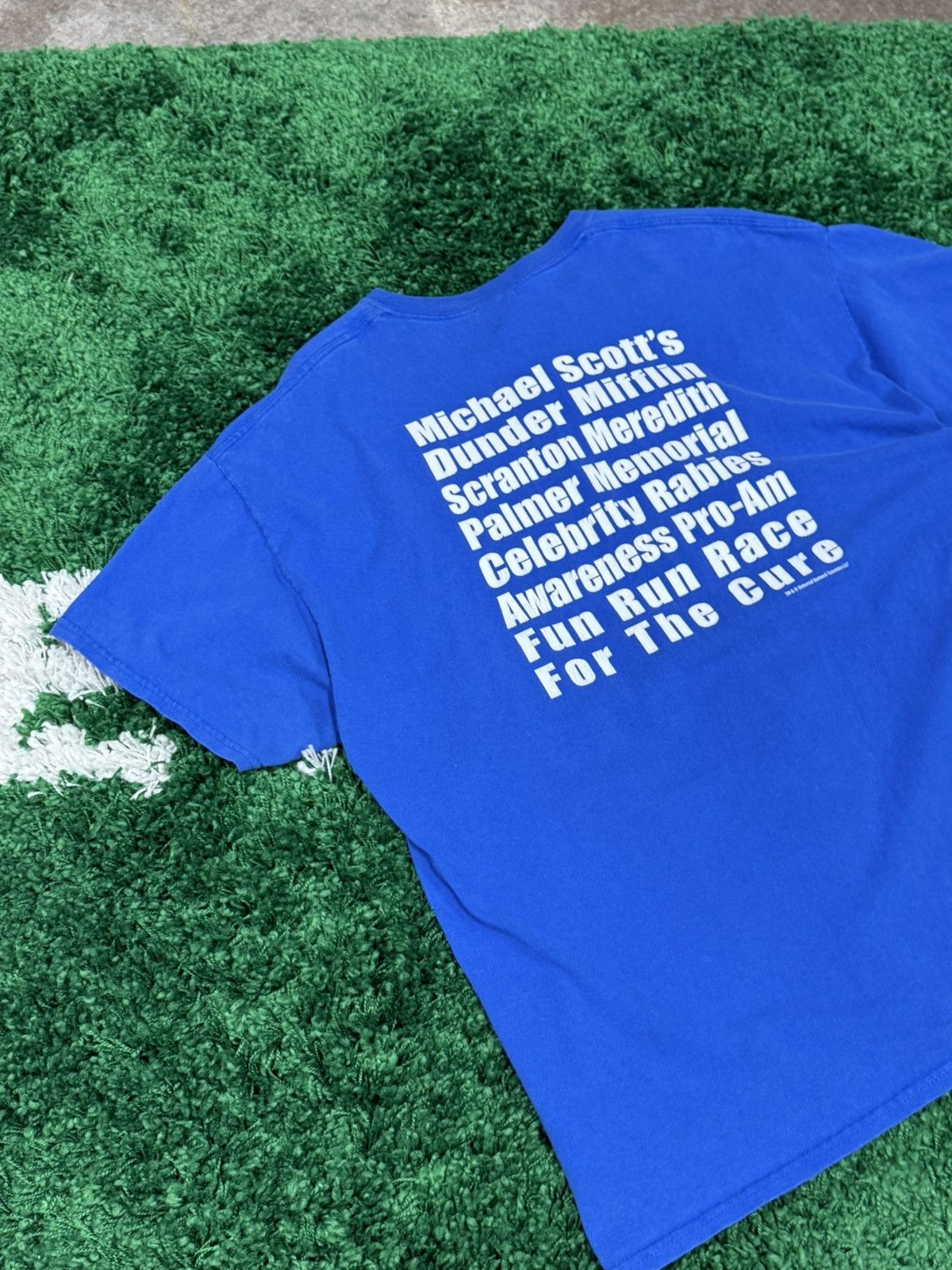 Vintage Vintage The Office Michael Scott Dunder Mifflin Race Cure Size US XL / EU 56 / 4 - 2 Thumbnail