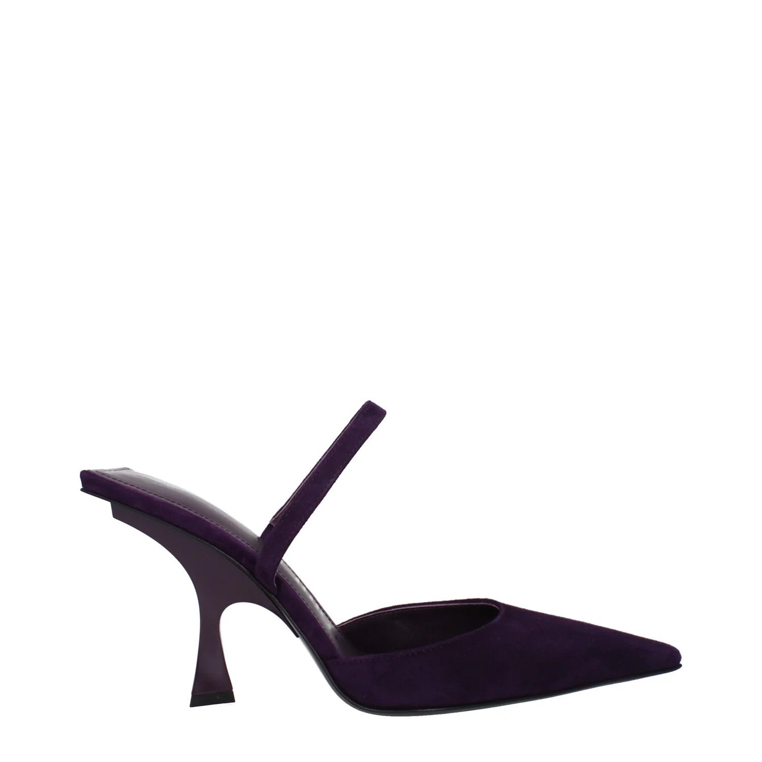 The Attico ob1o1e1224 Suede Sandals in Violet Size US 6 / IT 36 - 1 Thumbnail