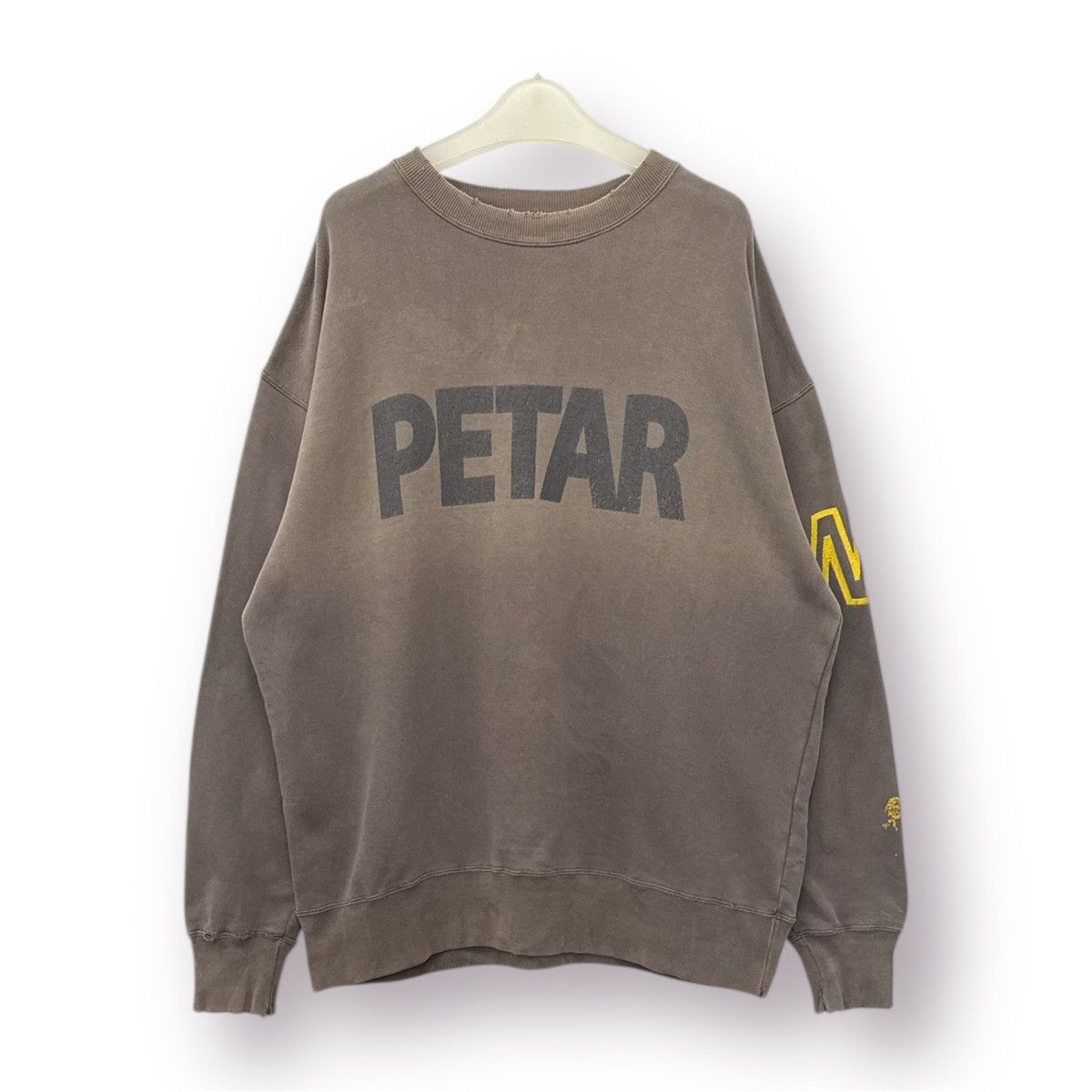 Le Grande Bleu (L.G.B.) 🔥 Japanese Streetwear Baggy Petar Jeruk Distressed Sweat Size US XL / EU 56 / 4 - 1 Thumbnail