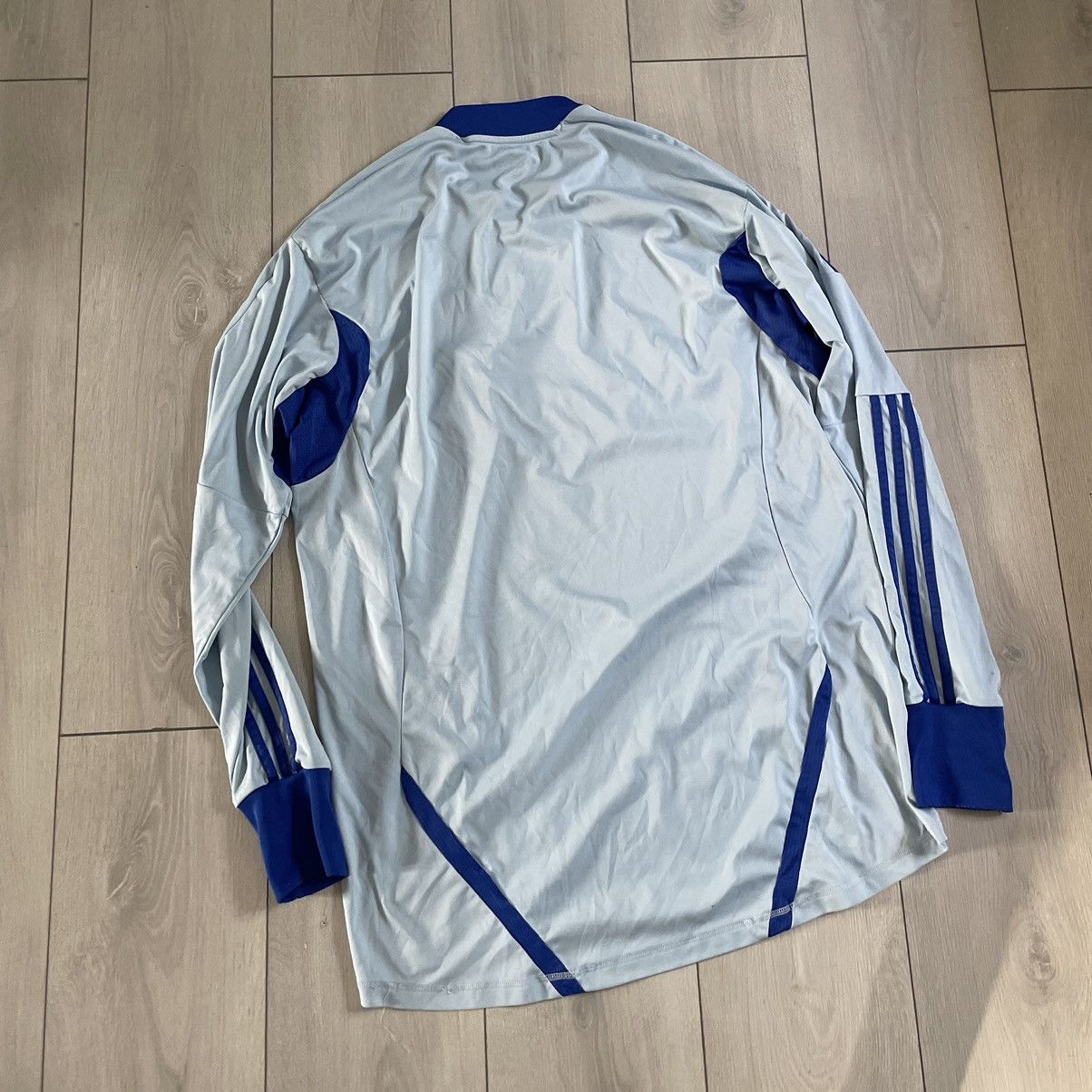 Adidas × Vintage Schalke 04 2010 2011 Adidas Goalkeeper jersey GAZPROM tee Size US XXL / EU 58 / 5 - 2 Thumbnail