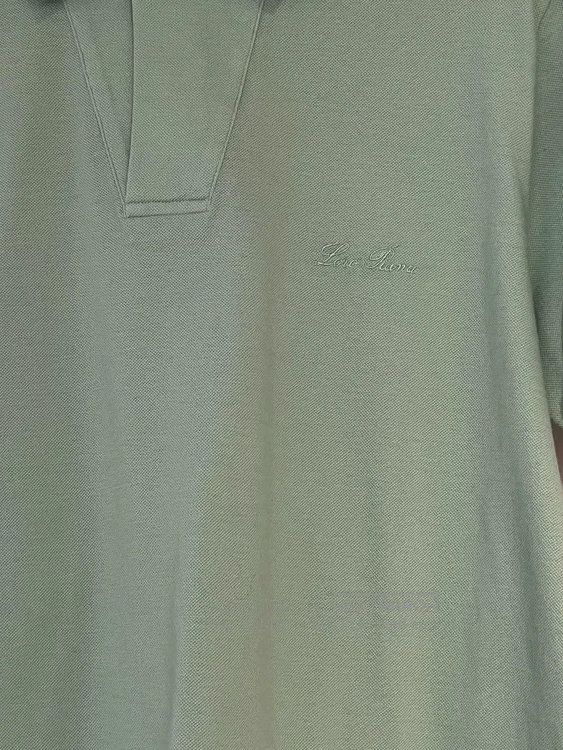 Loro Piana Loro Piana Solid Color Breathable Casual Short Sleeve Polo Size US M / EU 48-50 / 2 - 5 Thumbnail