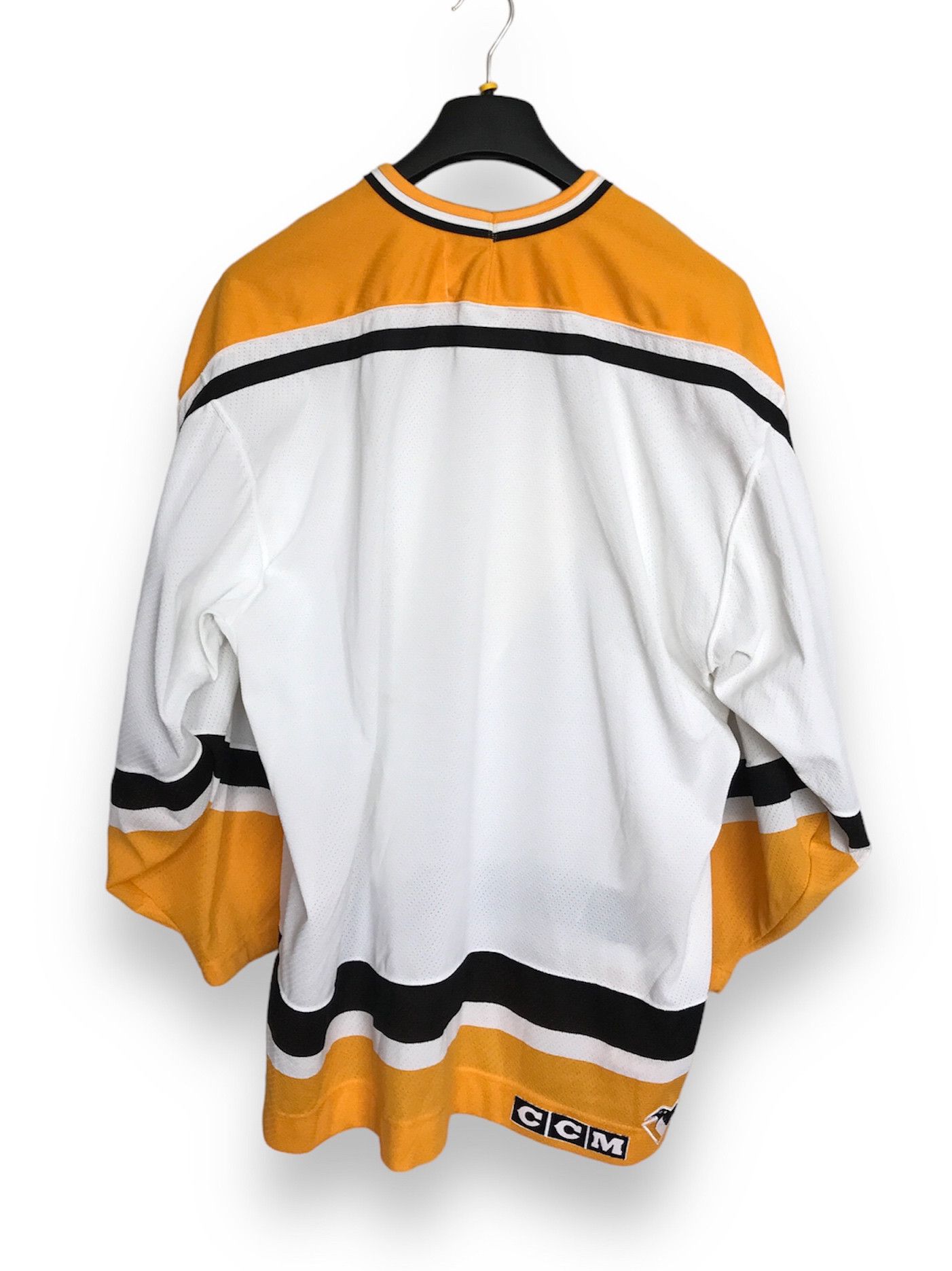 Ccm VINTAGE PITTSBURGH NHL MASKA / CCM JERSEY MADE IN CANADA Size US XL / EU 56 / 4 - 2 Thumbnail