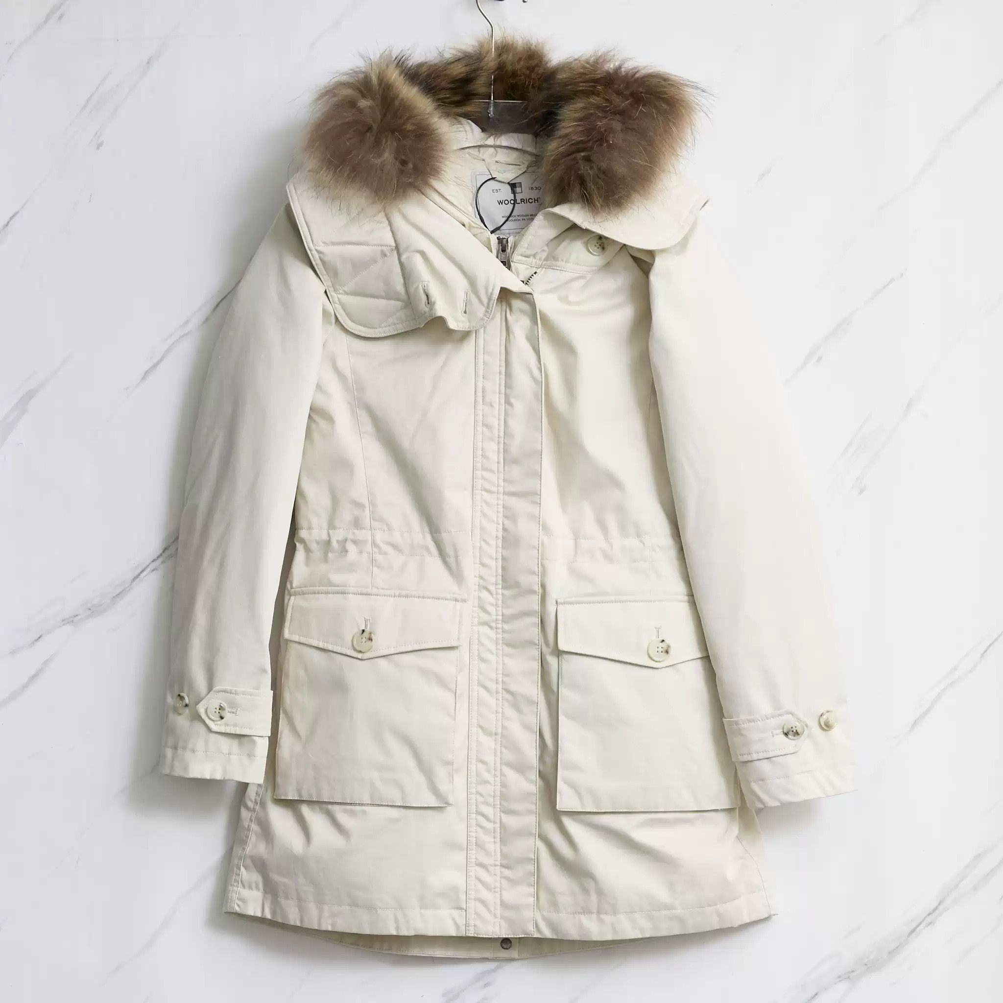 Woolrich Woolen Mills Woolrich Women's Detachable Two-Piece Down Jacket Size M / US 6-8 / IT 42-44 - 1 Thumbnail