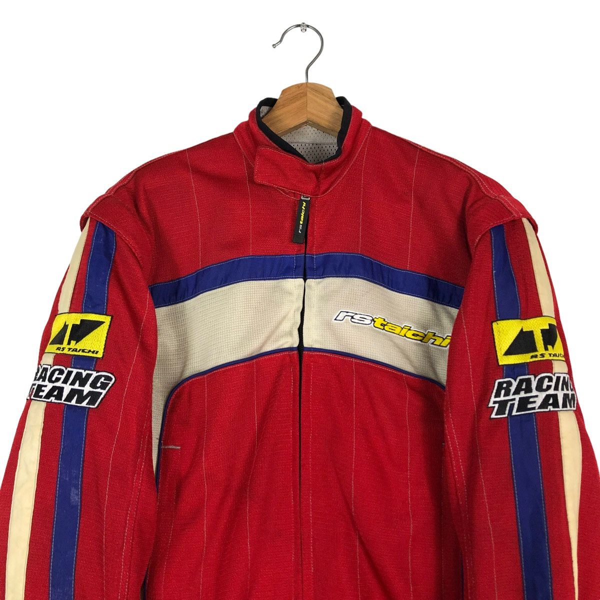 Japanese Brand 🔥VTG BIKER JACKET TAICHI BIG LOGO RACING LADIES Size S / US 4 / IT 40 - 3 Thumbnail