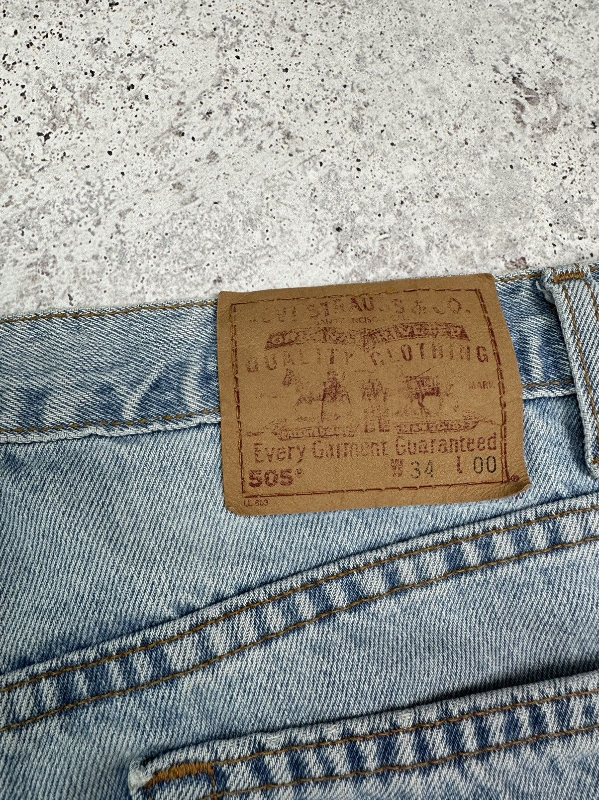 Japanese Brand × Levi's × Vintage Vintage Levi’s 505 Jeans Denim Shorts Men 34 Blue Size US 34 / EU 50 - 23 Thumbnail