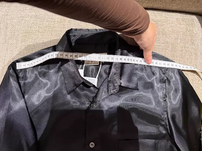 Comme des Garcons Comme Des Garcons Black Personalized Shirt Size S / US 4 / IT 40 - 6 Thumbnail