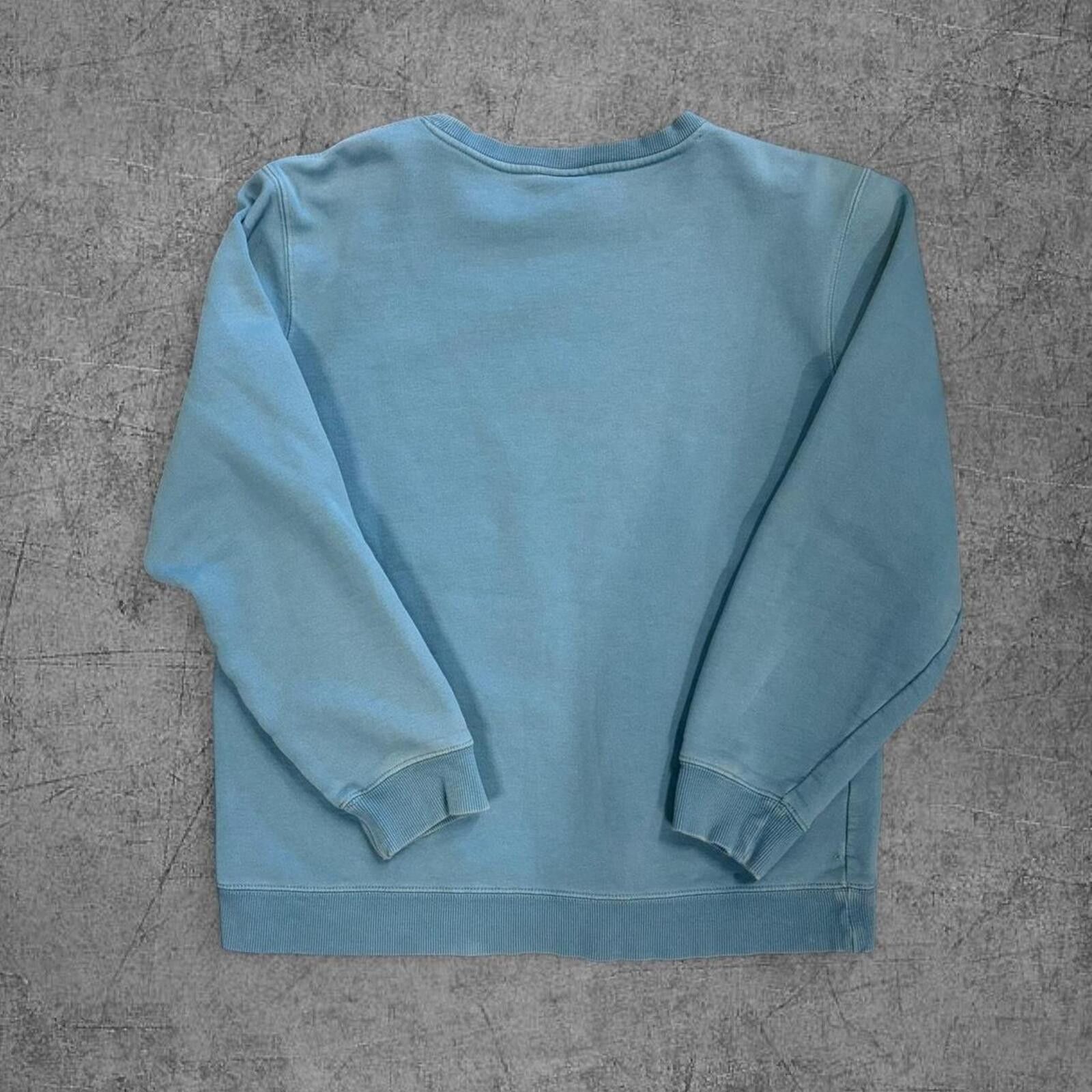 Stussy Y2K Blue Stussy Crewneck Size US L / EU 52-54 / 3 - 8 Thumbnail