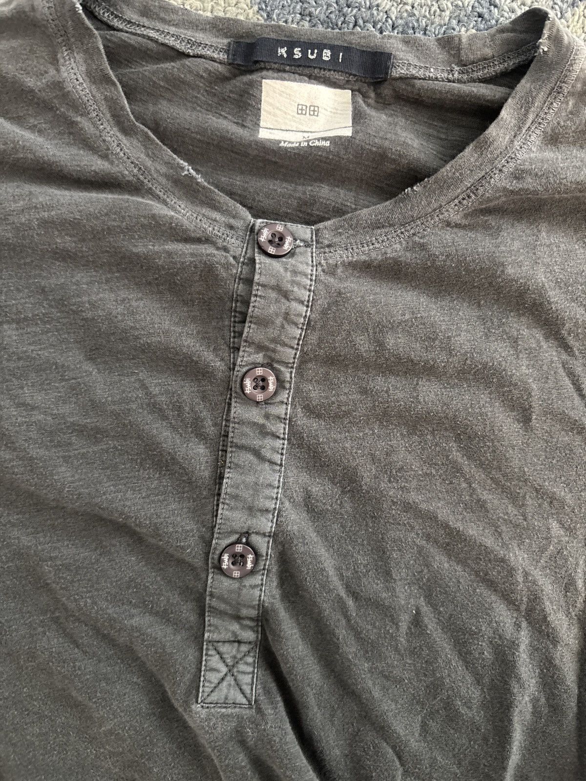 Ksubi Ksubi quarter button long sleave Size US M / EU 48-50 / 2 - 2 Thumbnail