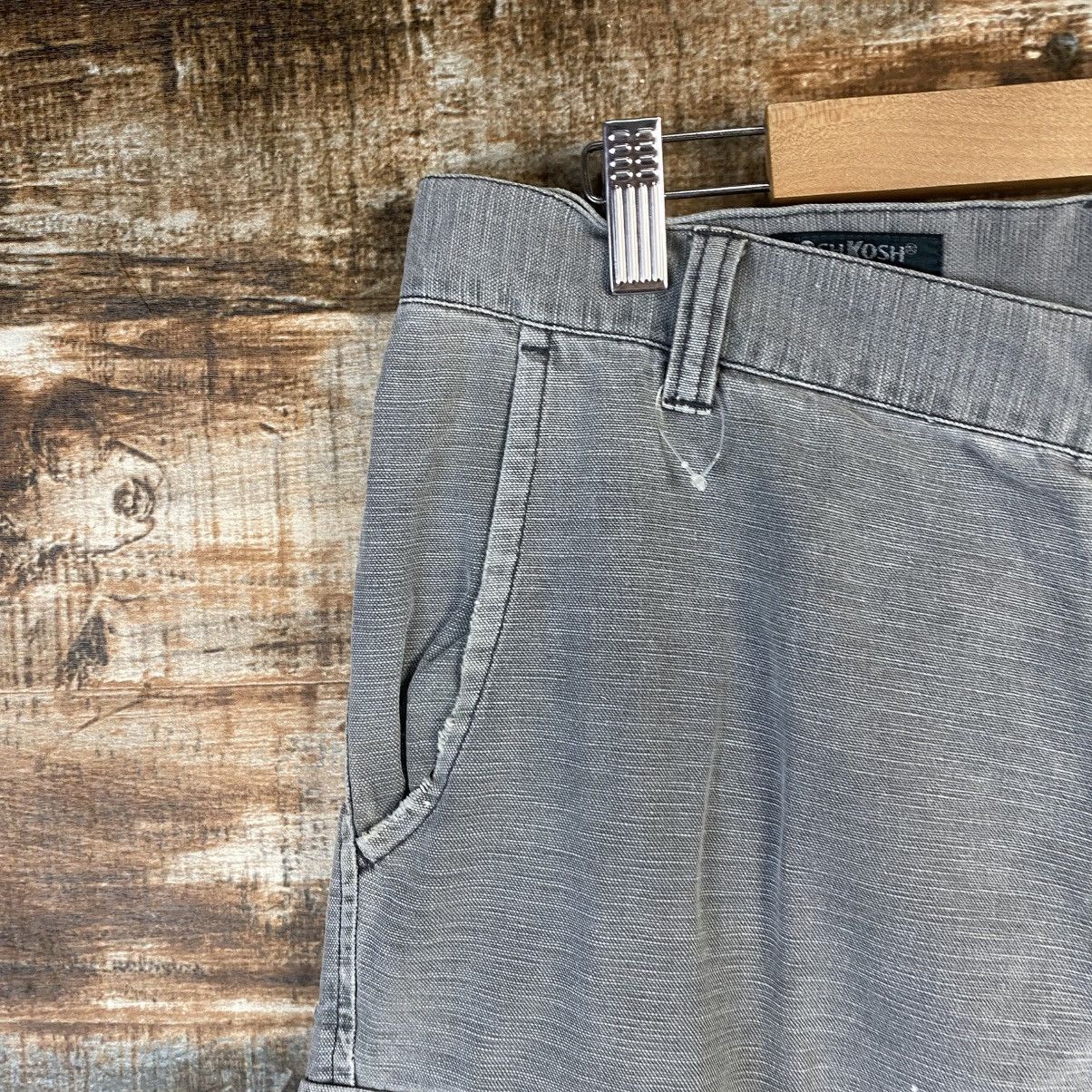 Oshkosh DL Osh Kosh Gray Cargo Multipocket Pants #C1135 Size US 33 - 7 Thumbnail