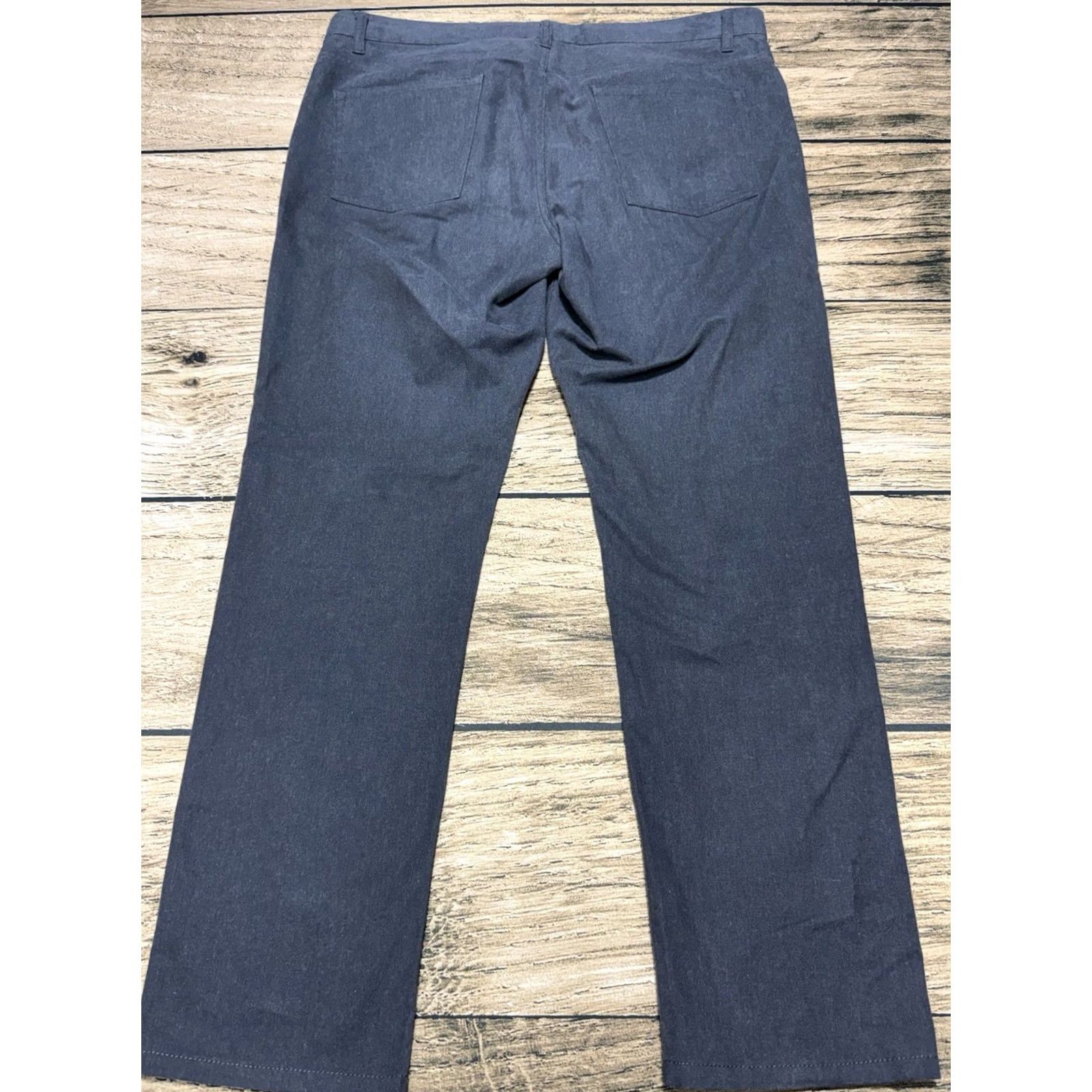 Theory Theory Pants Mens 36x31 Gray Slim Straight 100% Cotton 5 Pocket Dress Pants Vintage No N/A Size US 36 / EU 52 - 2 Thumbnail