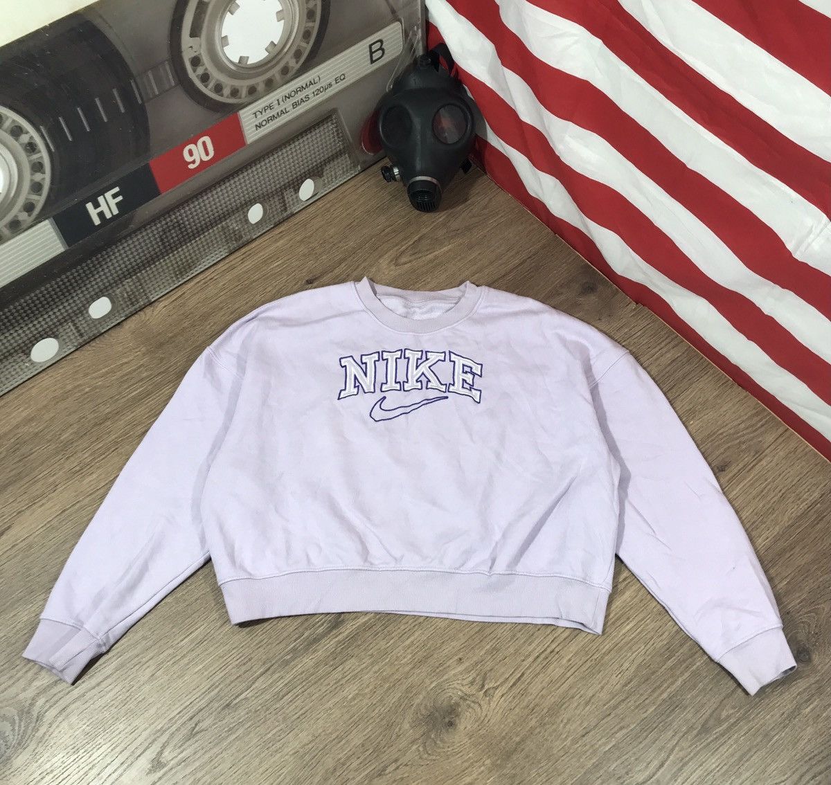 Nike × Vintage Vintage Nike Pink Sweatshirt Size XL / US 12-14 / IT 48-50 - 1 Thumbnail