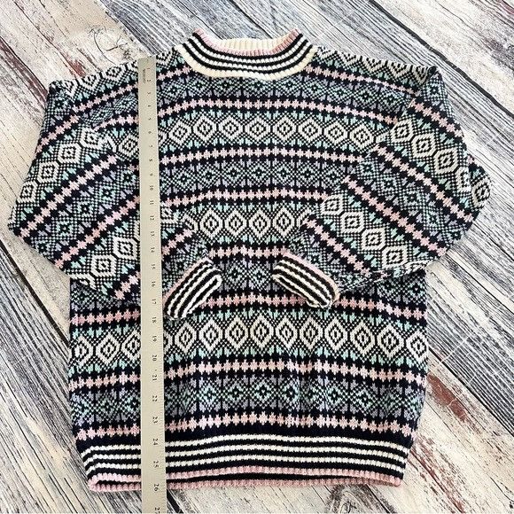 Vintage Vintage 80’s Clifton Place Geometric Patterned Sweater Size M / US 6-8 / IT 42-44 - 7 Thumbnail