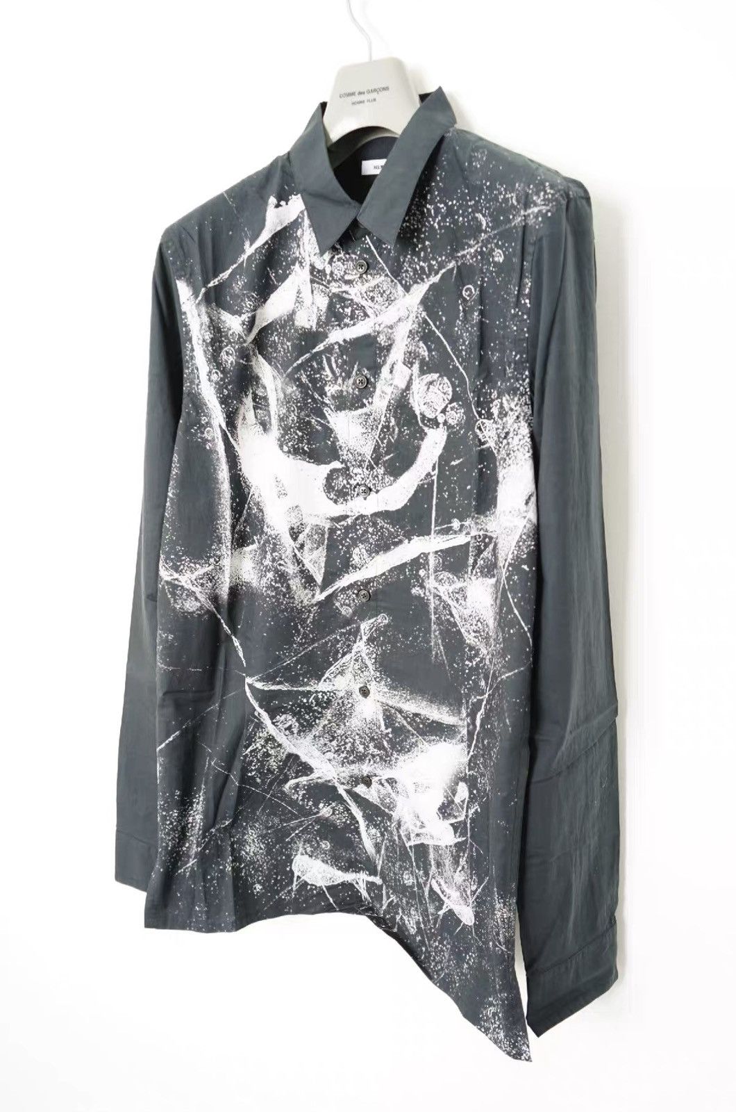 Helmut Lang Helmut Lang Graffiti Print Shirt Size US M / EU 48-50 / 2 - 2 Thumbnail