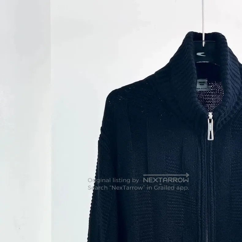Hermes Hermes Black Wool Zip-Up Jacket Size XXS / US 00 / IT 34 - 3 Thumbnail