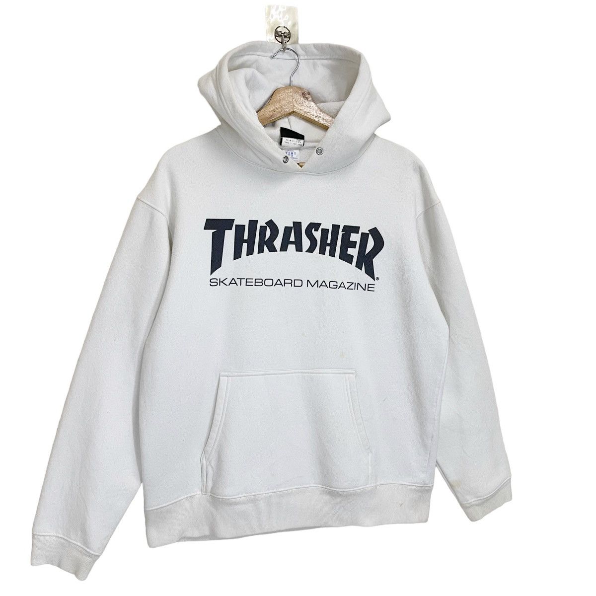 Thrasher Thrasher Skaterboard Magazine Big Logo Pullover Hoodies Size US M / EU 48-50 / 2 - 2 Thumbnail