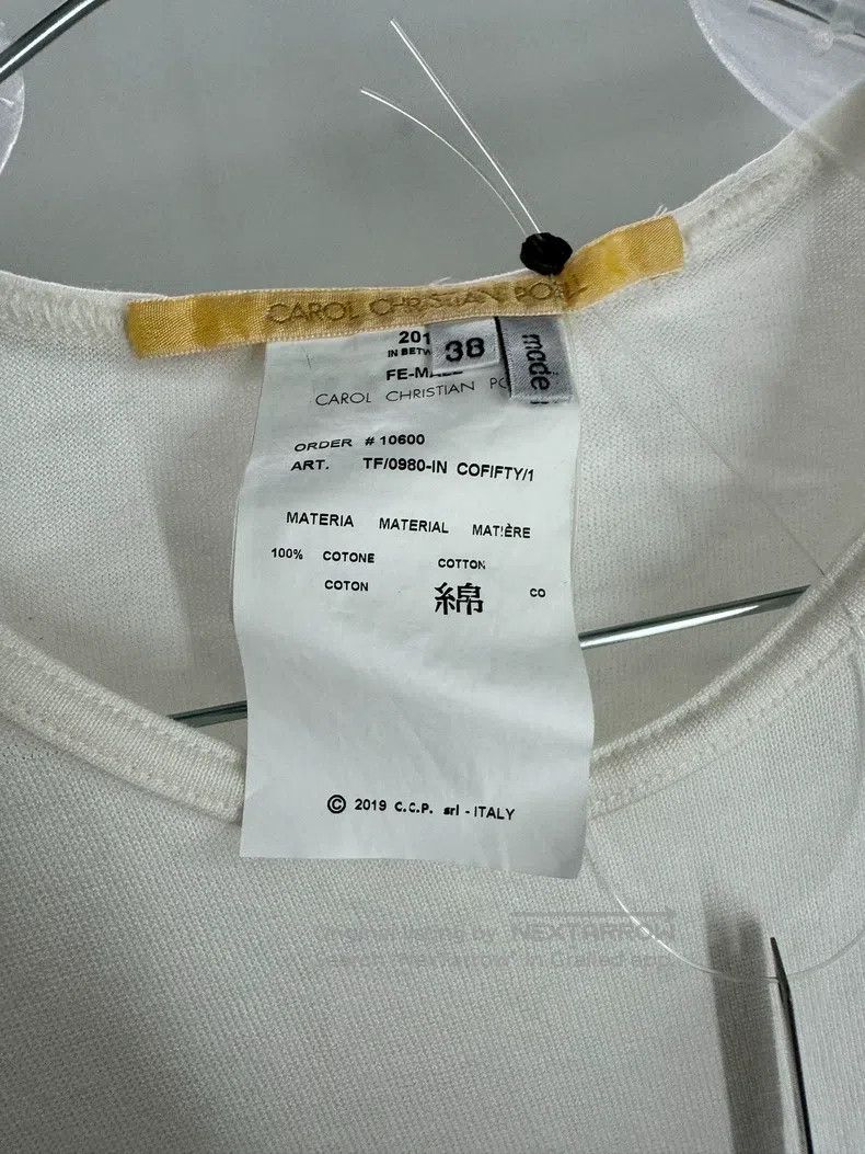 Carol Christian Poell Carol Christian Poell Base layer shirt Size XS / US 0-2 / IT 36-38 - 5 Thumbnail