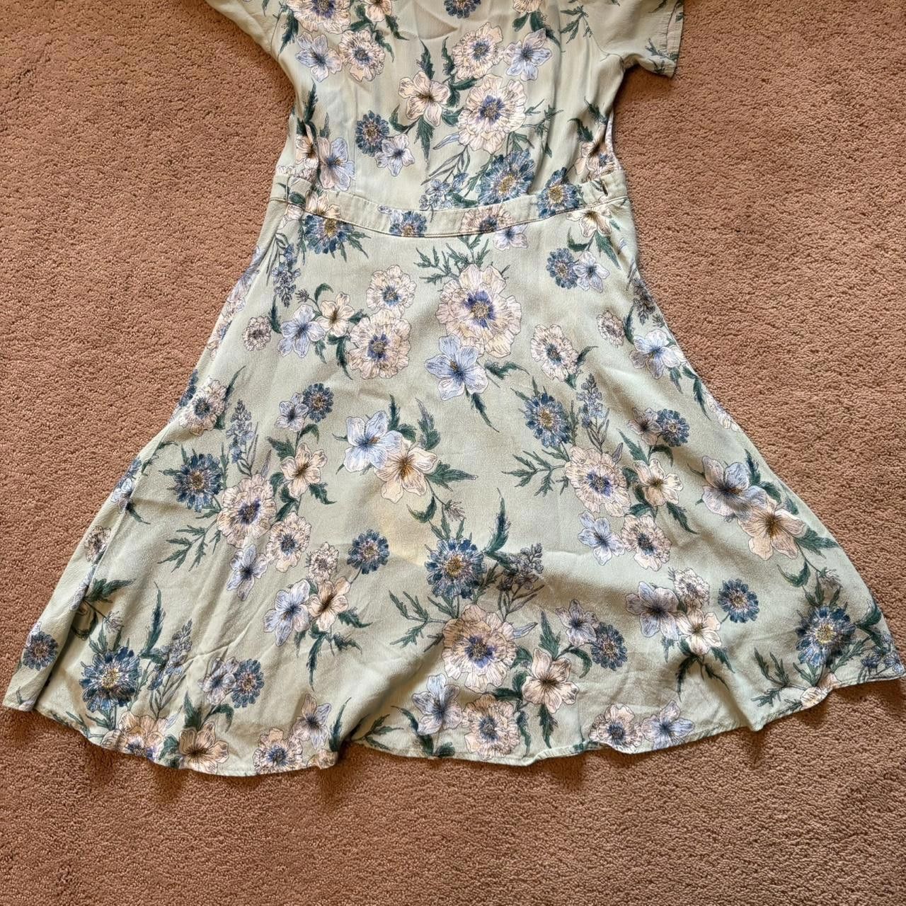 Designer Women's Blue and Green Dress Size M / US 6-8 / IT 42-44 - 7 Thumbnail